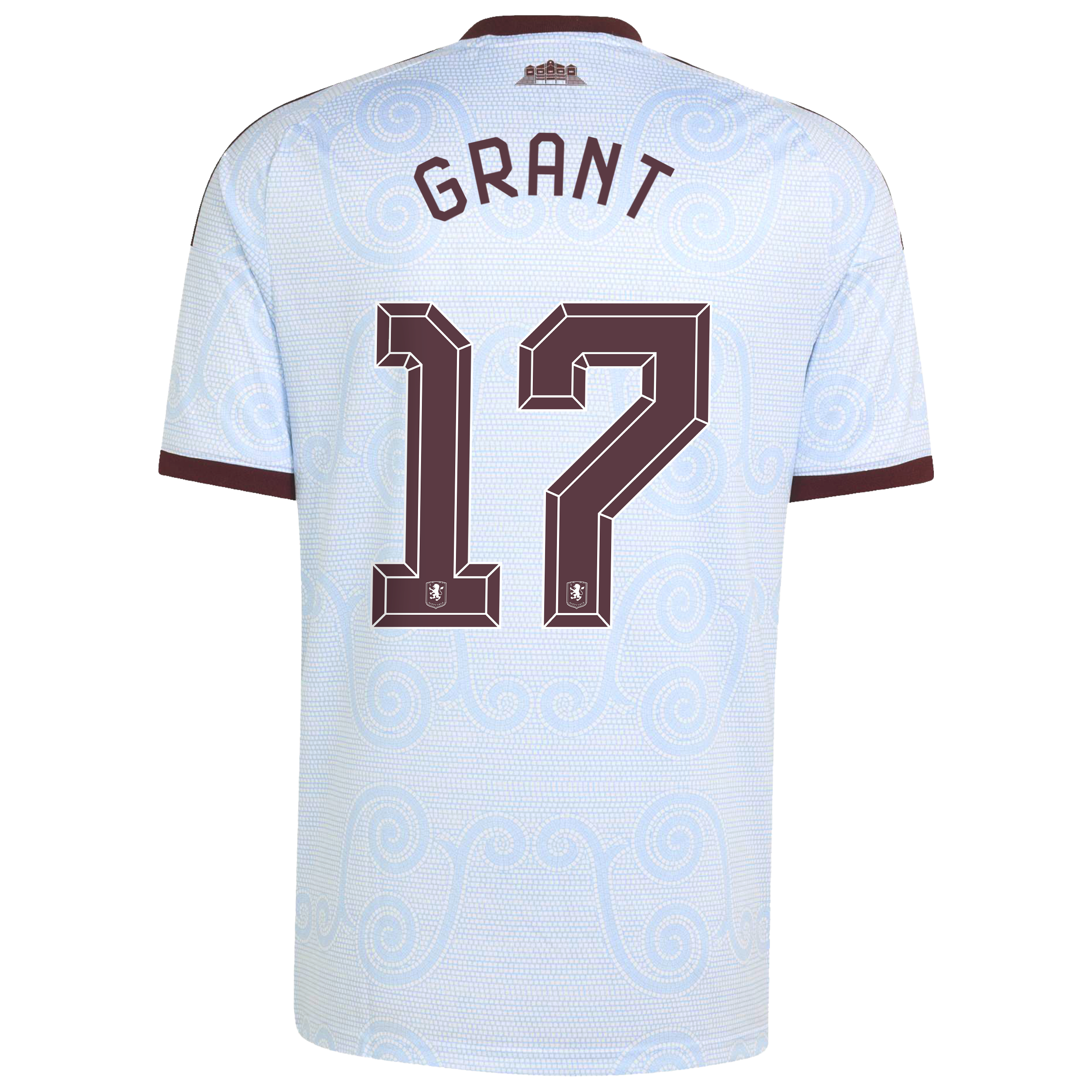 Aston Villa adidas Third Shirt 2026-27 with Grant 17 Cup printing, , rebel_hi-res