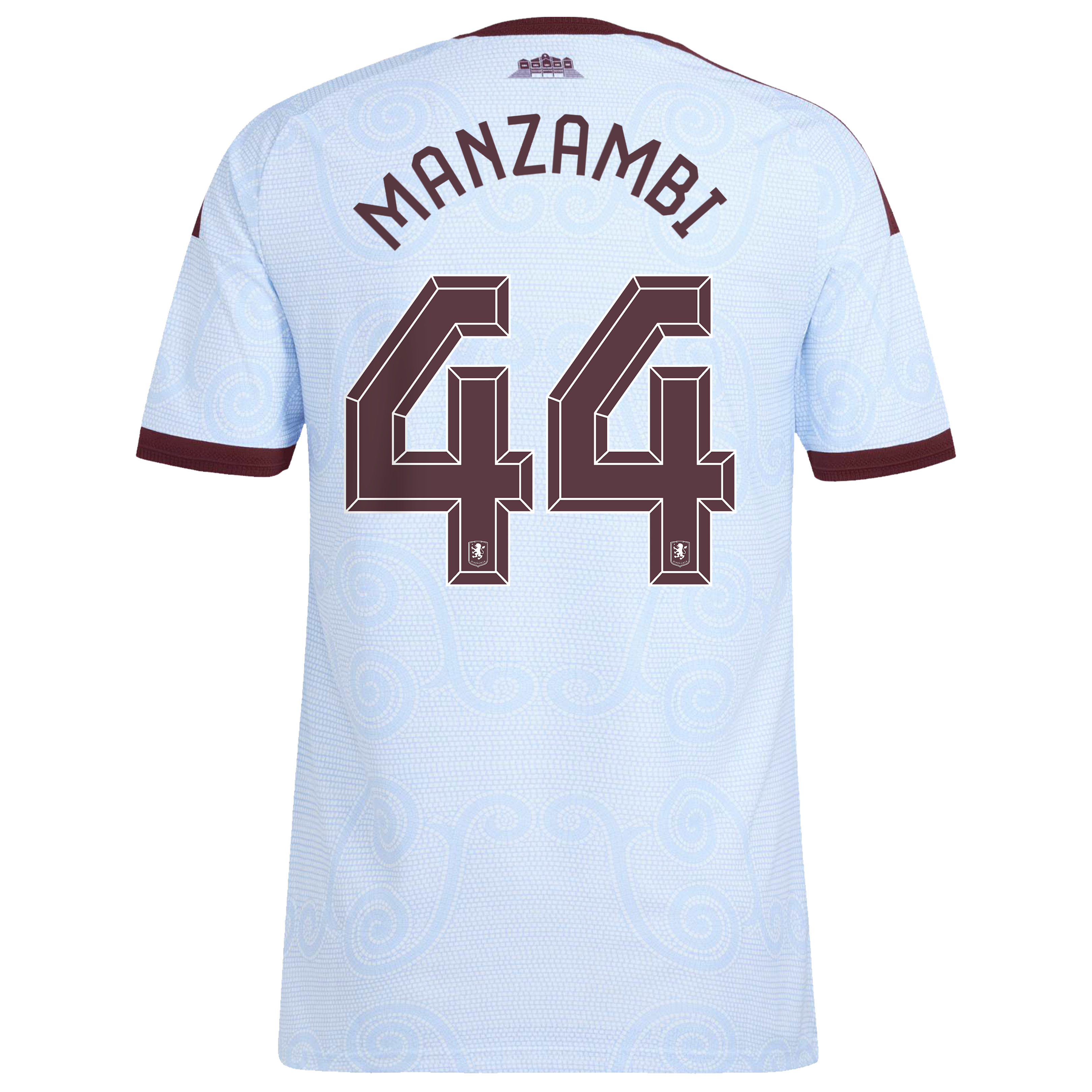 Aston Villa adidas Third Authentic Shirt 2026-27 with Manzambi 44 Cup printing, , rebel_hi-res