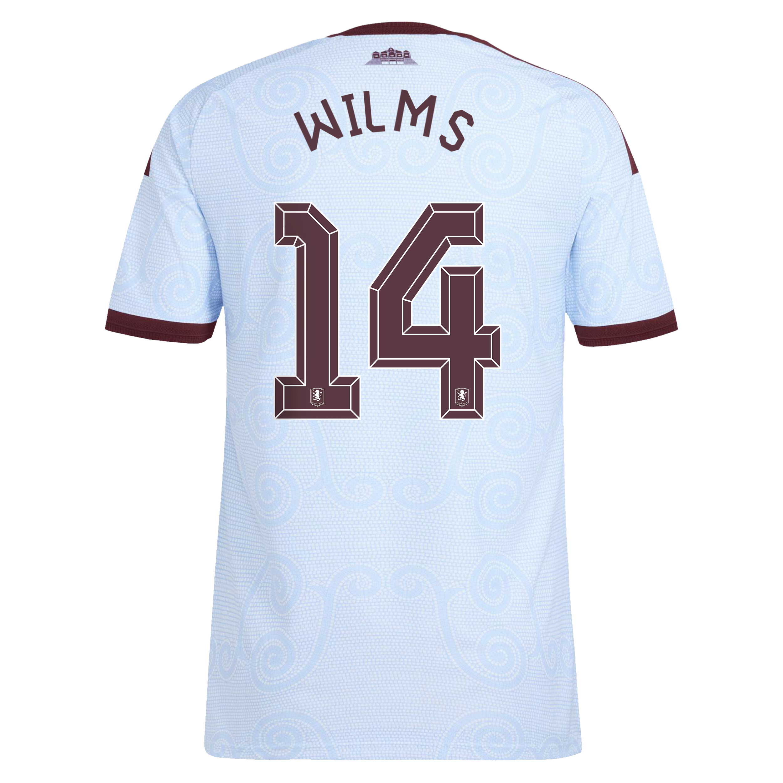 Aston Villa adidas Third Authentic Shirt 2026-27 with Wilms 14 Cup printing, , rebel_hi-res