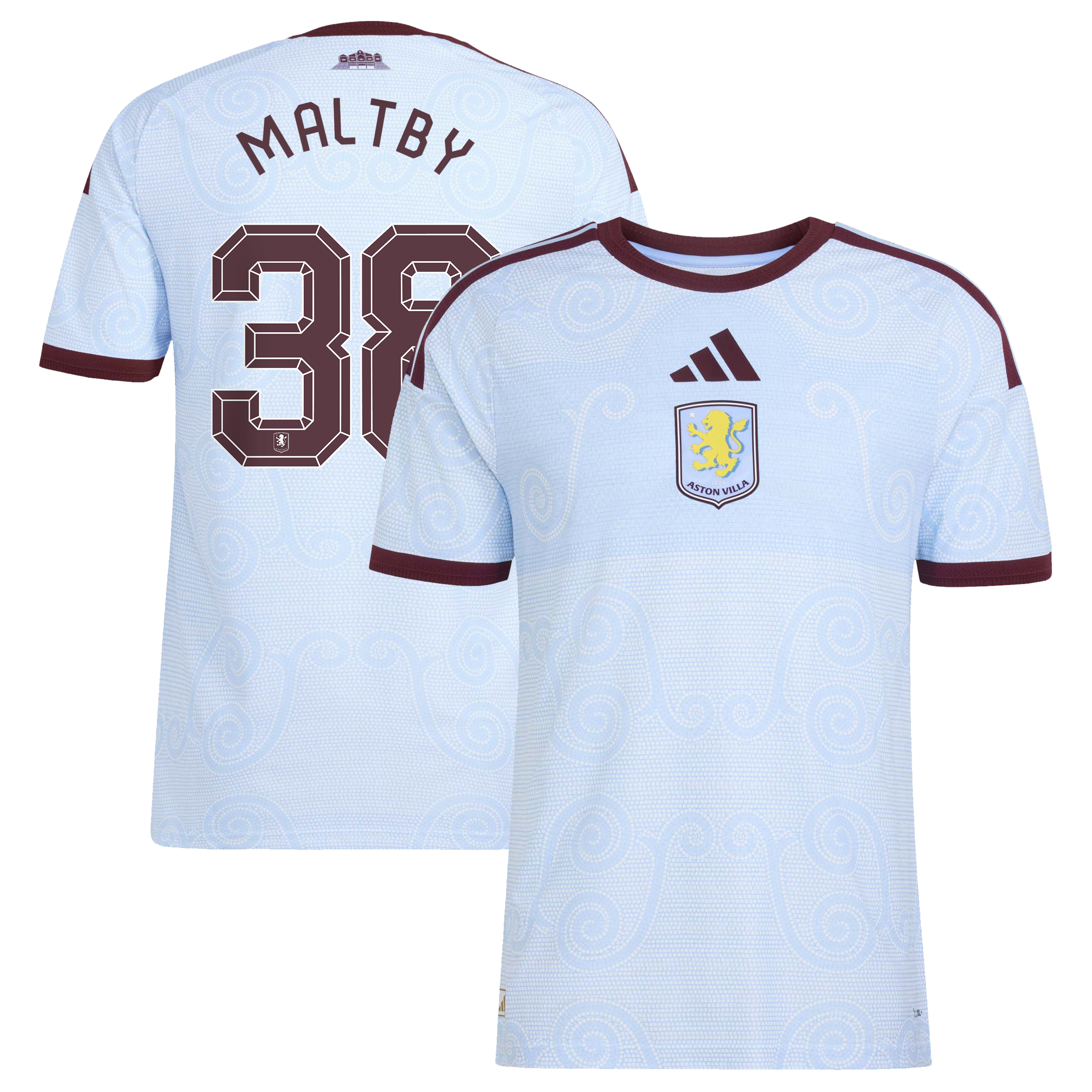 Aston Villa adidas Third Authentic Shirt 2026-27 with Maltby 38 Cup printing, , rebel_hi-res
