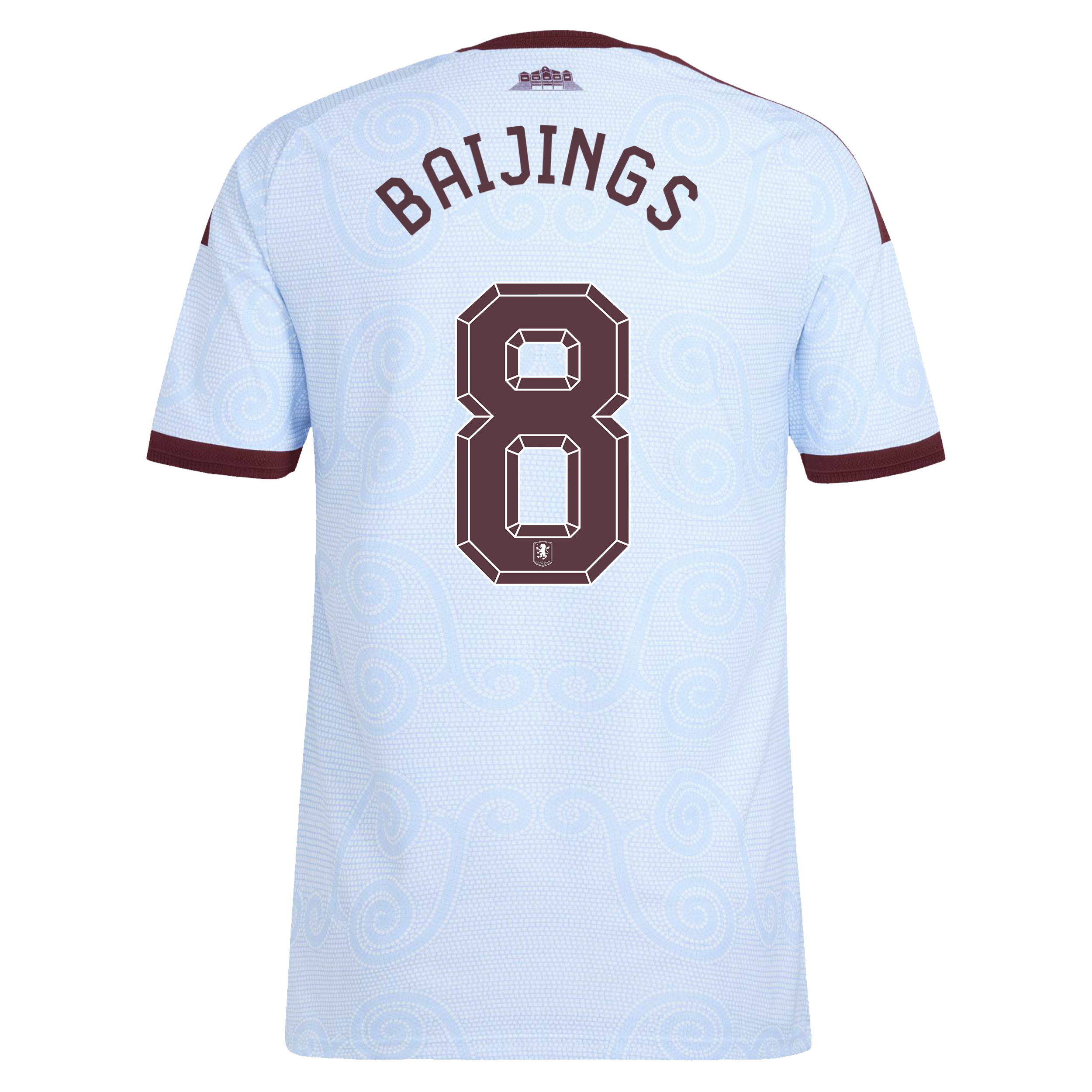 Aston Villa adidas Third Authentic Shirt 2026-27 with Baijings 8 Cup printing, , rebel_hi-res