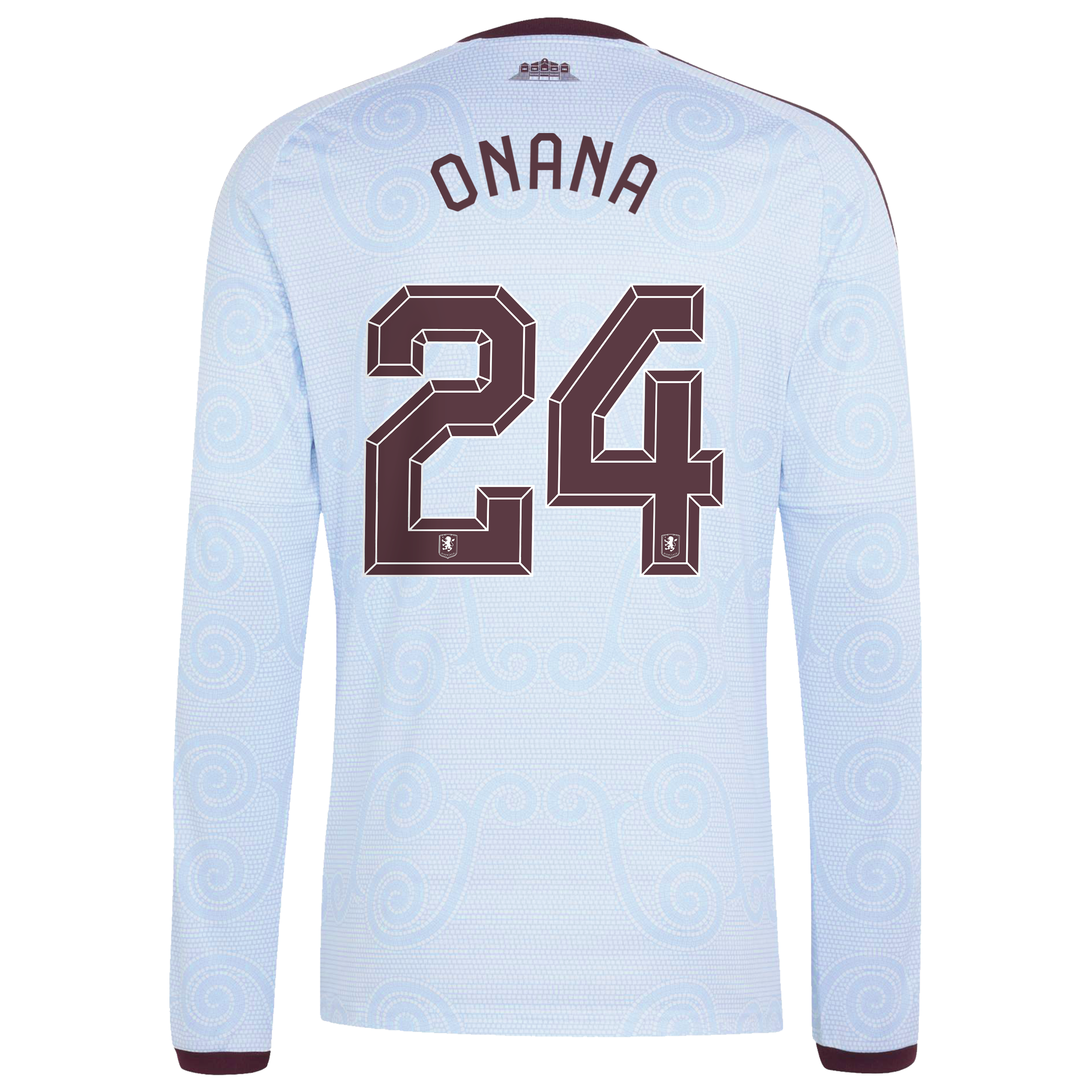 Aston Villa adidas Third Shirt 2026-27 - Long Sleeve with Onana 24 Cup printing, , rebel_hi-res