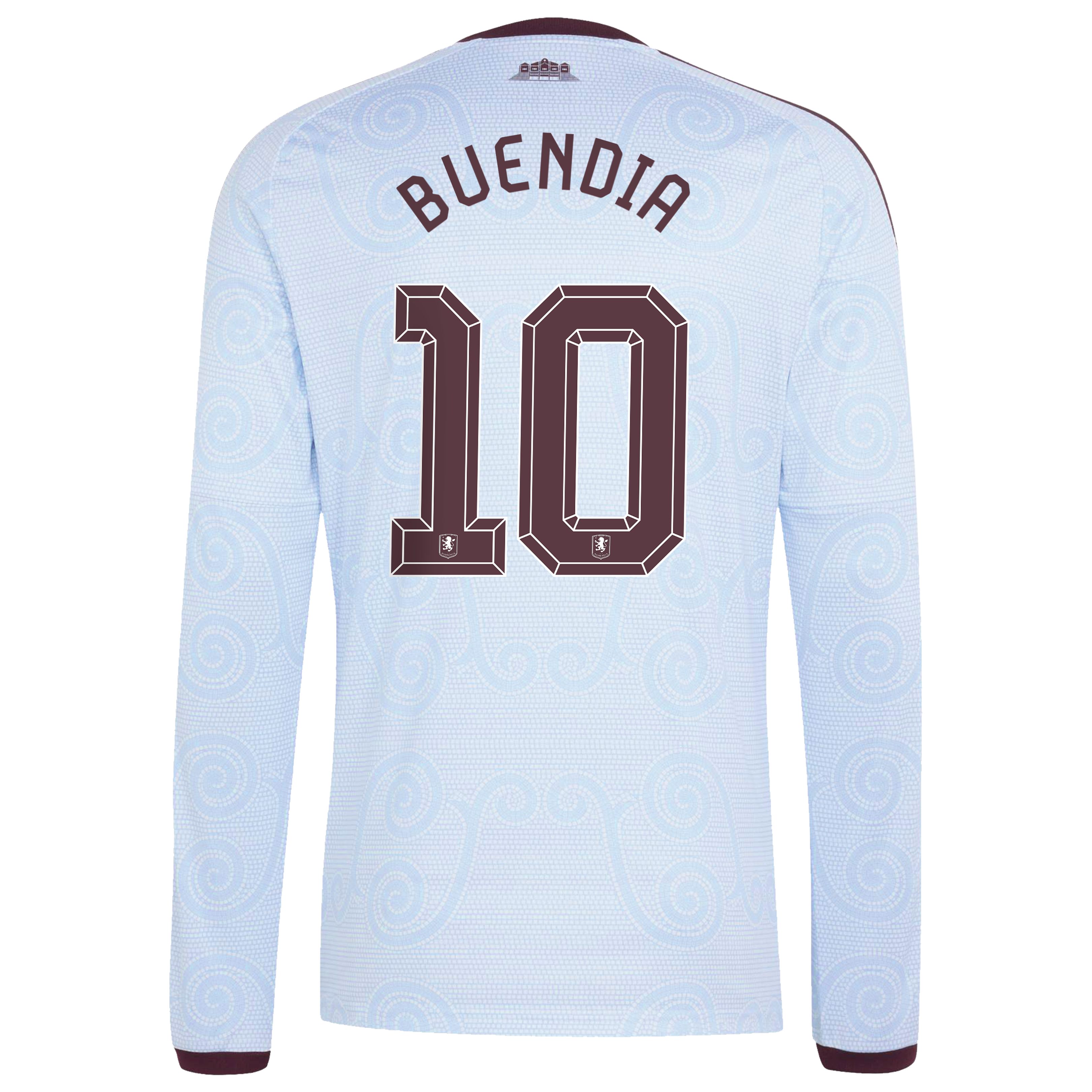 Aston Villa adidas Third Shirt 2026-27 - Long Sleeve with Buendia 10 Cup printing, , rebel_hi-res