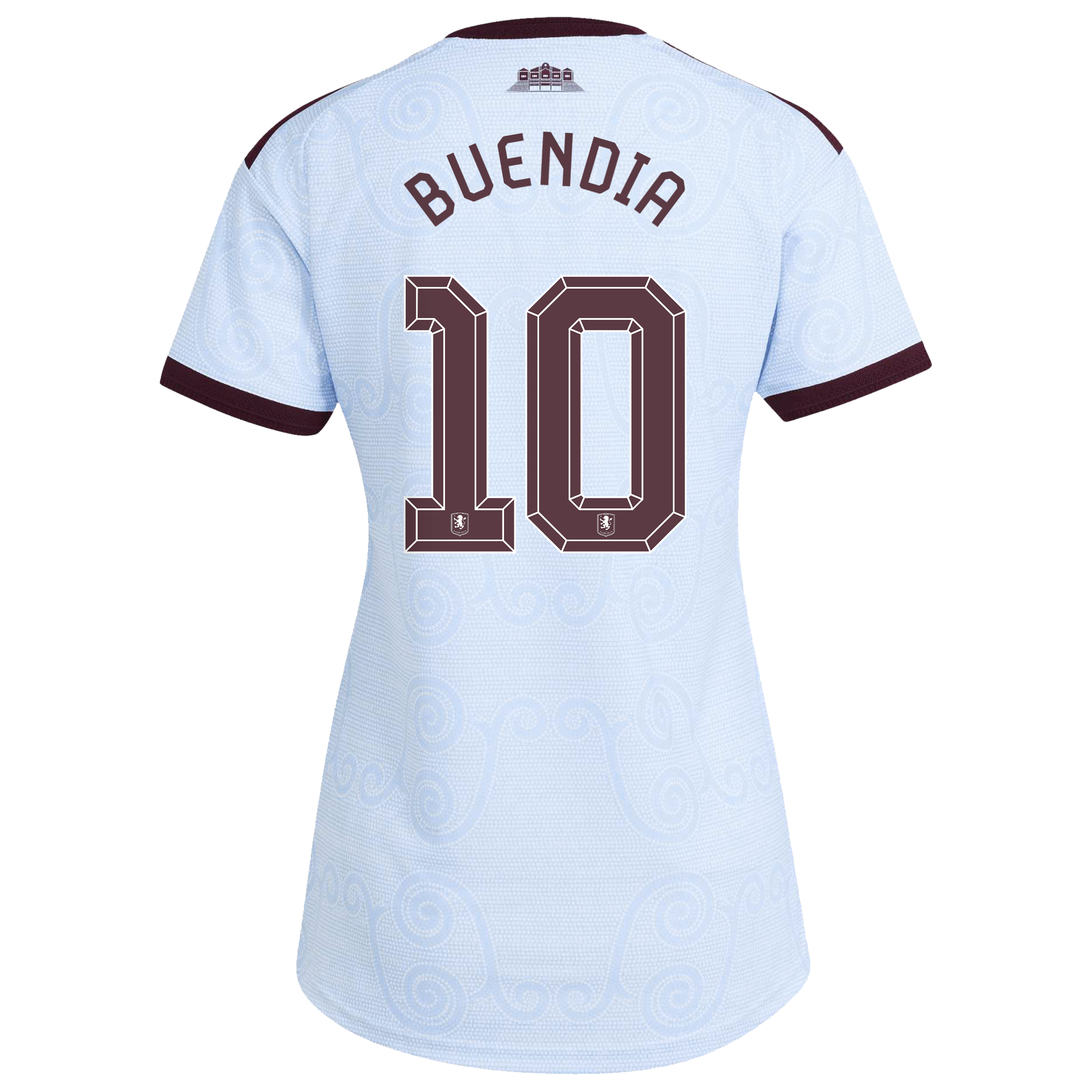 Aston Villa adidas Third Authentic Shirt 2026-27 - Womens with Buendia 10 Cup printing, , rebel_hi-res