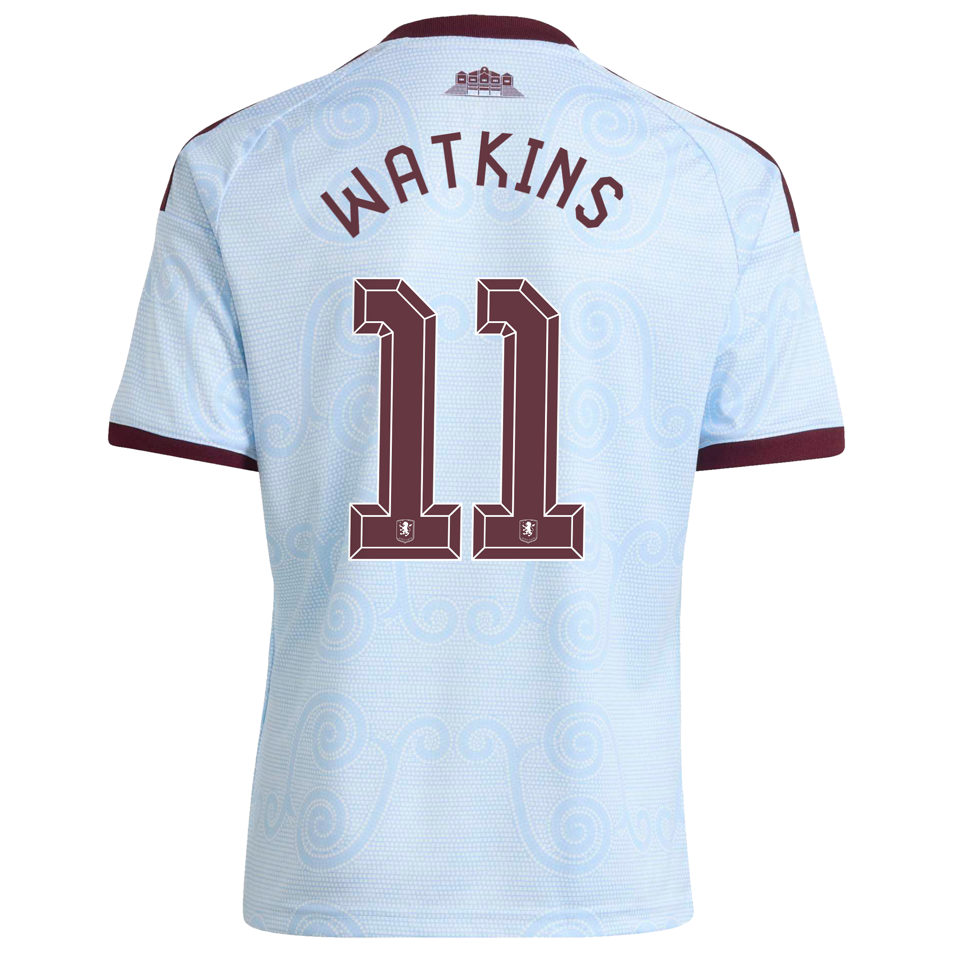 Aston Villa adidas Third Shirt 2026-27 - Kids with Watkins 11 Cup