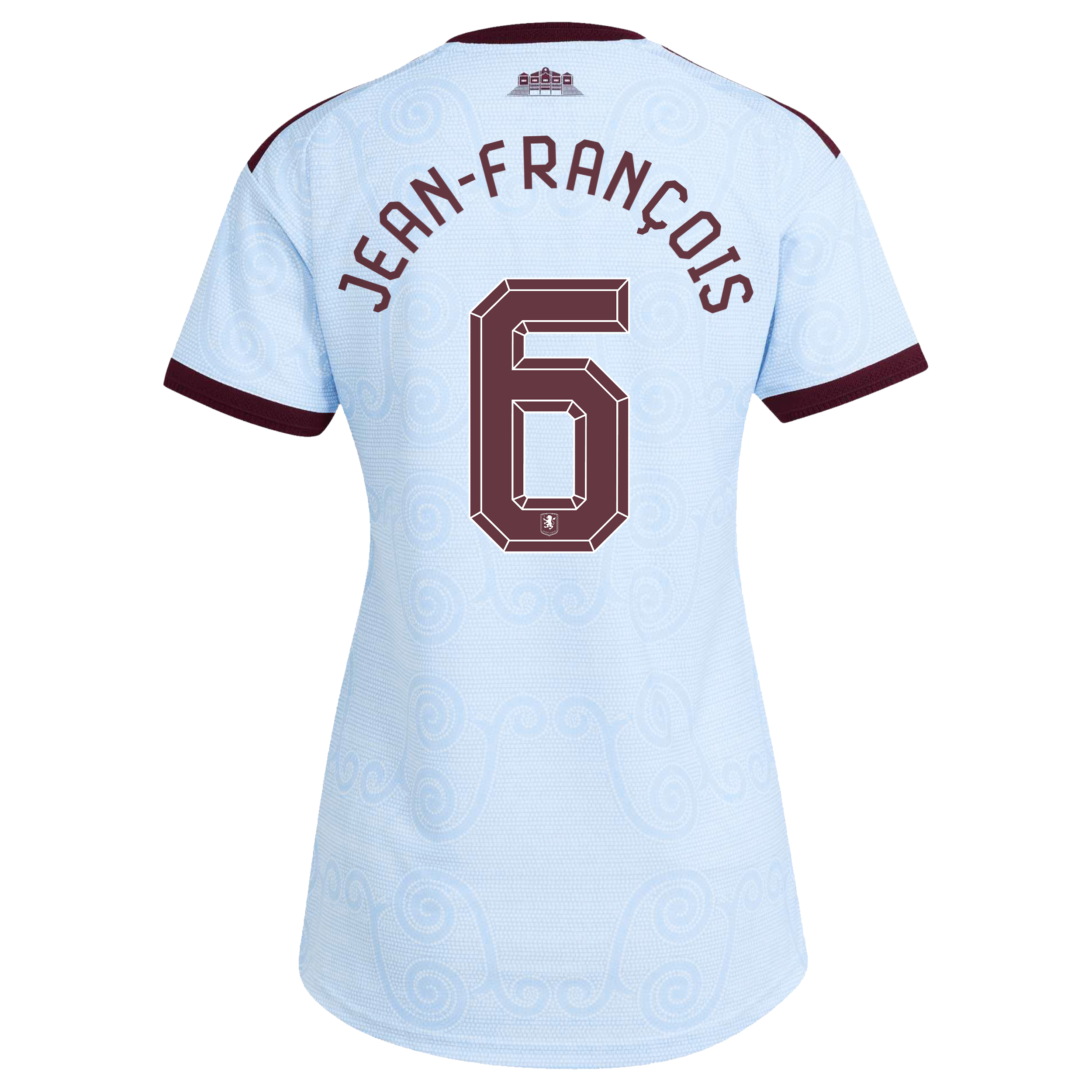 Aston Villa adidas Third Authentic Shirt 2026-27 - Womens with Jean-Fran&ccedil;ois 6 Cup printing, , rebel_hi-res