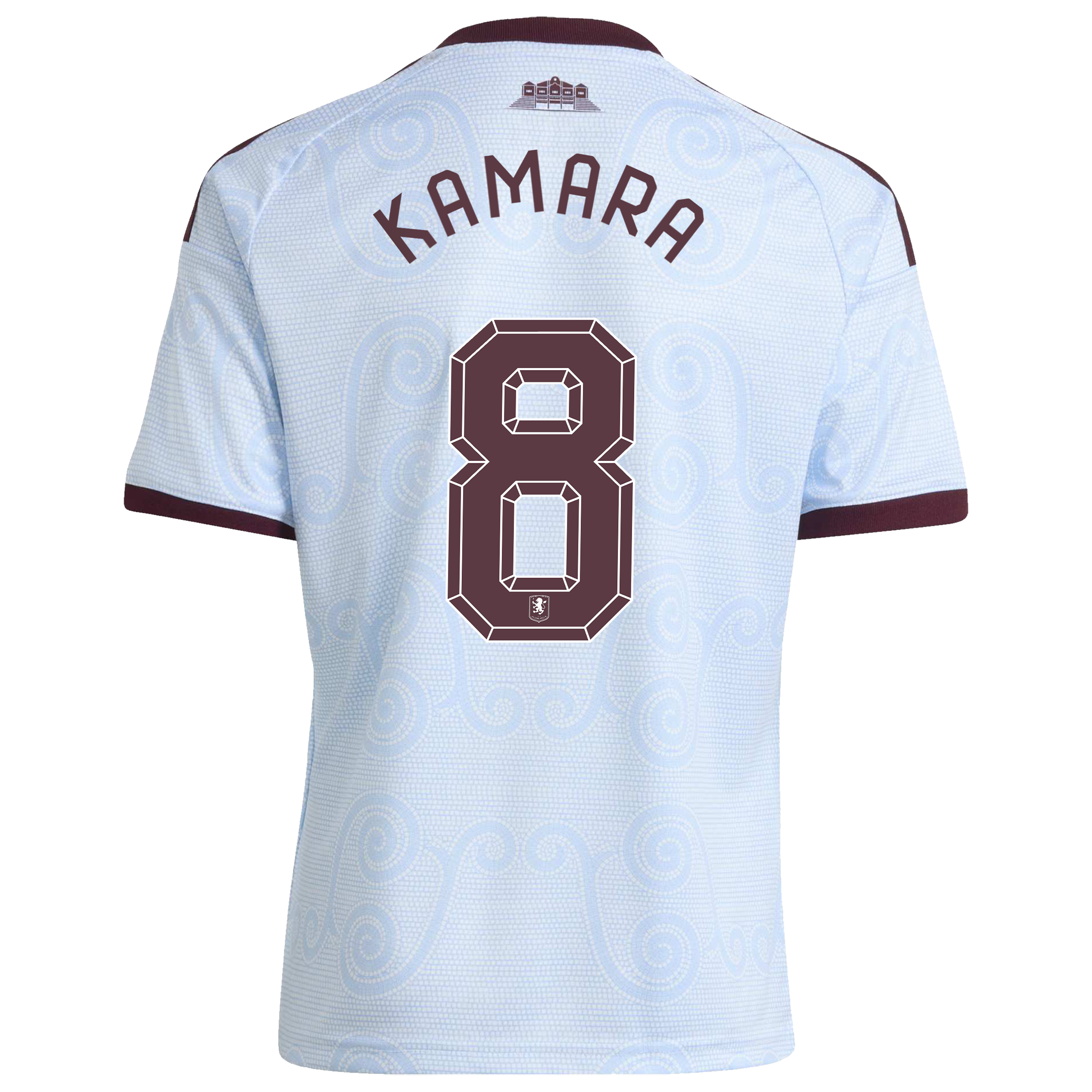 Aston Villa adidas Third Shirt 2026-27 - Kids with Kamara 8 Cup printing, , rebel_hi-res