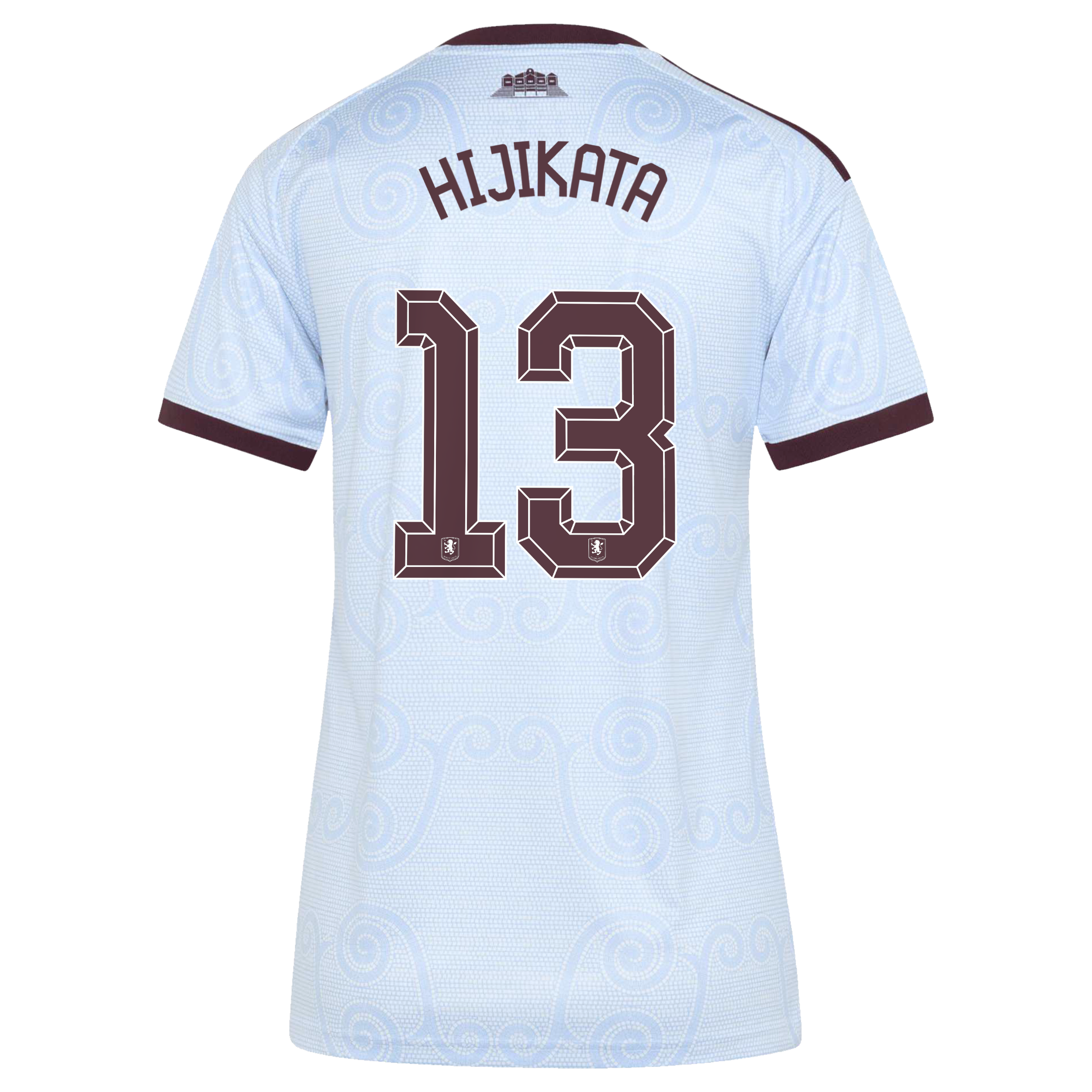 Aston Villa adidas Third Shirt 2026-27 - Womens with Hijikata 13 Cup printing, , rebel_hi-res