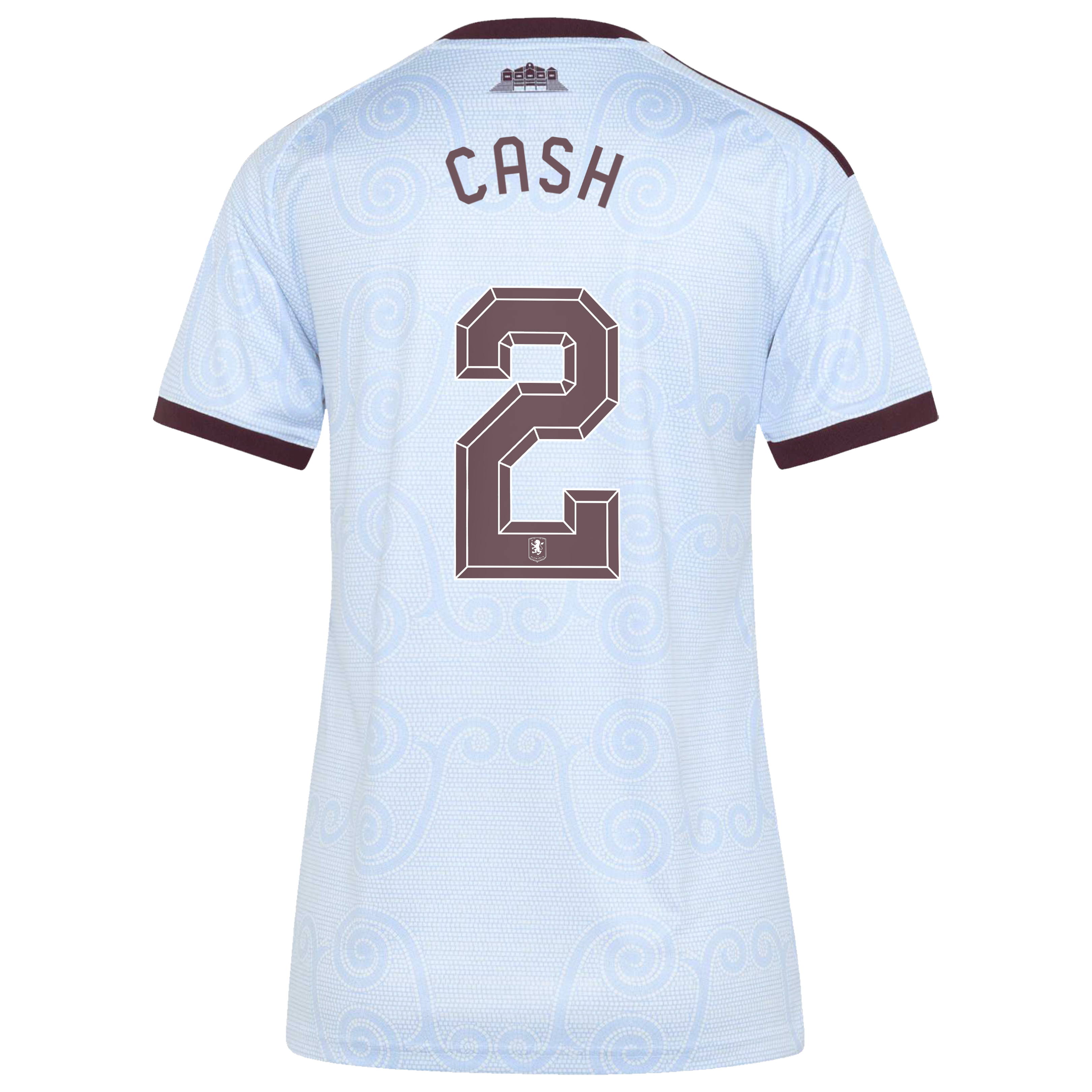 Aston Villa adidas Third Shirt 2026-27 - Womens with Cash 2 Cup printing, , rebel_hi-res