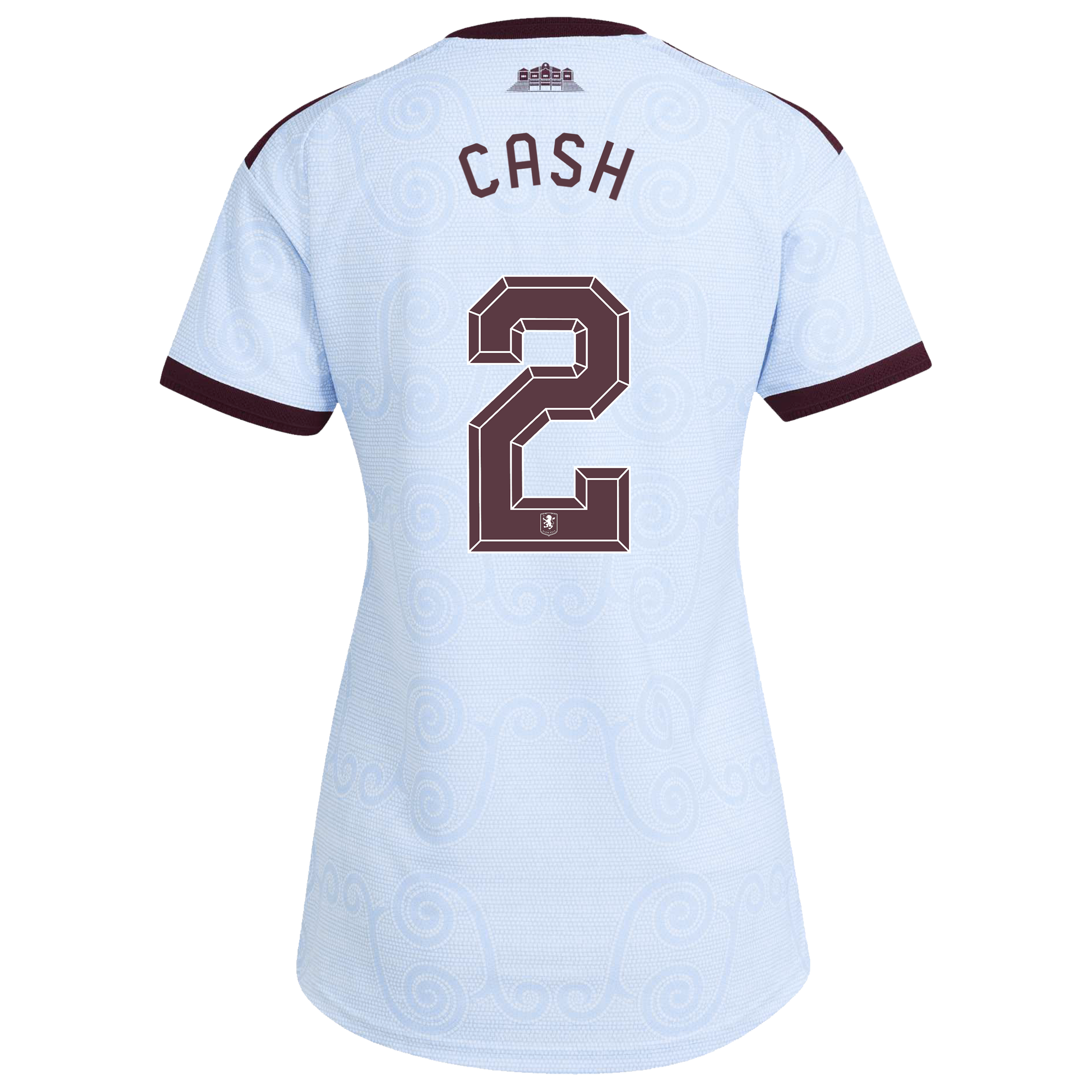 Aston Villa adidas Third Authentic Shirt 2026-27 - Womens with Cash 2 Cup printing, , rebel_hi-res