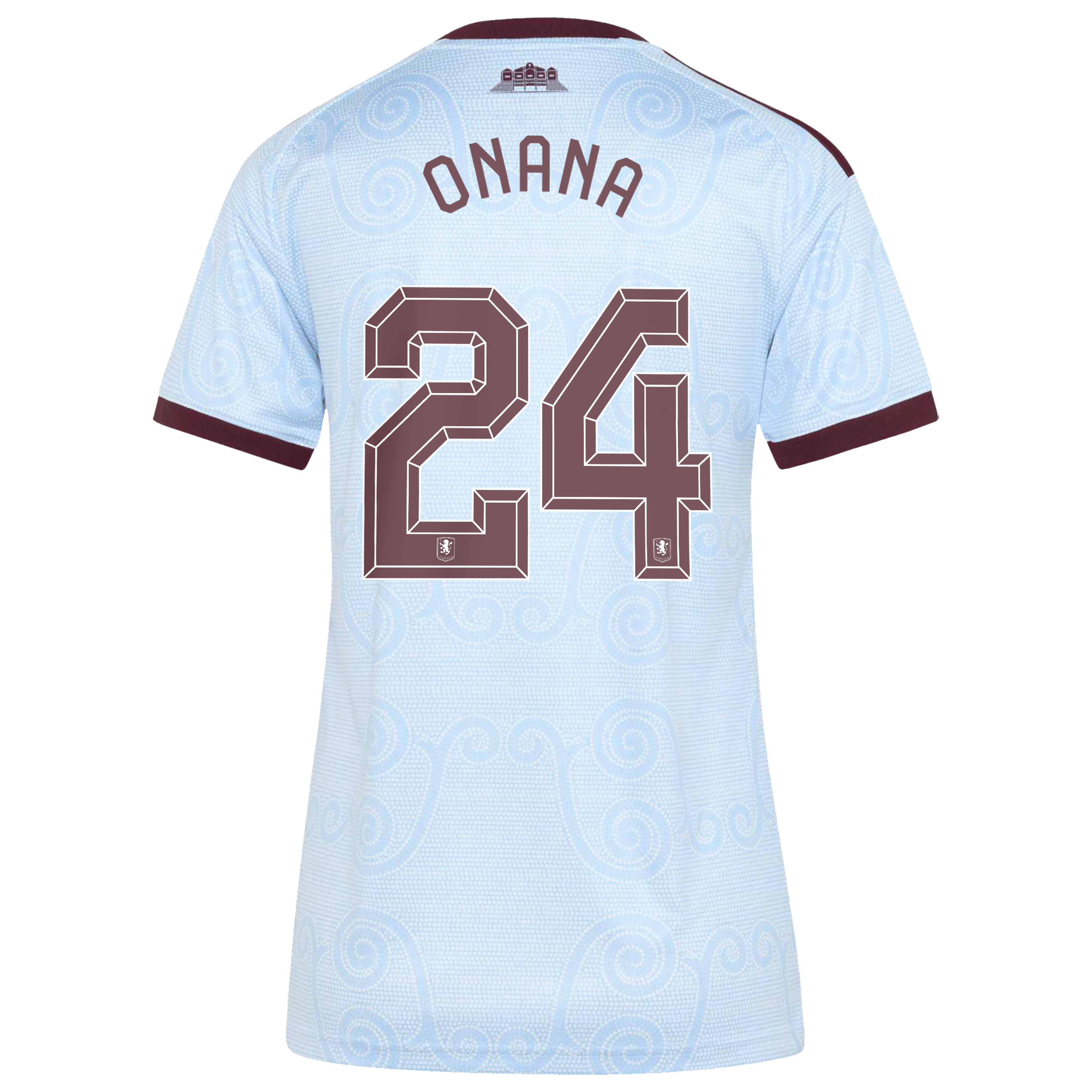 Aston Villa adidas Third Shirt 2026-27 - Womens with Onana 24 Cup printing, , rebel_hi-res