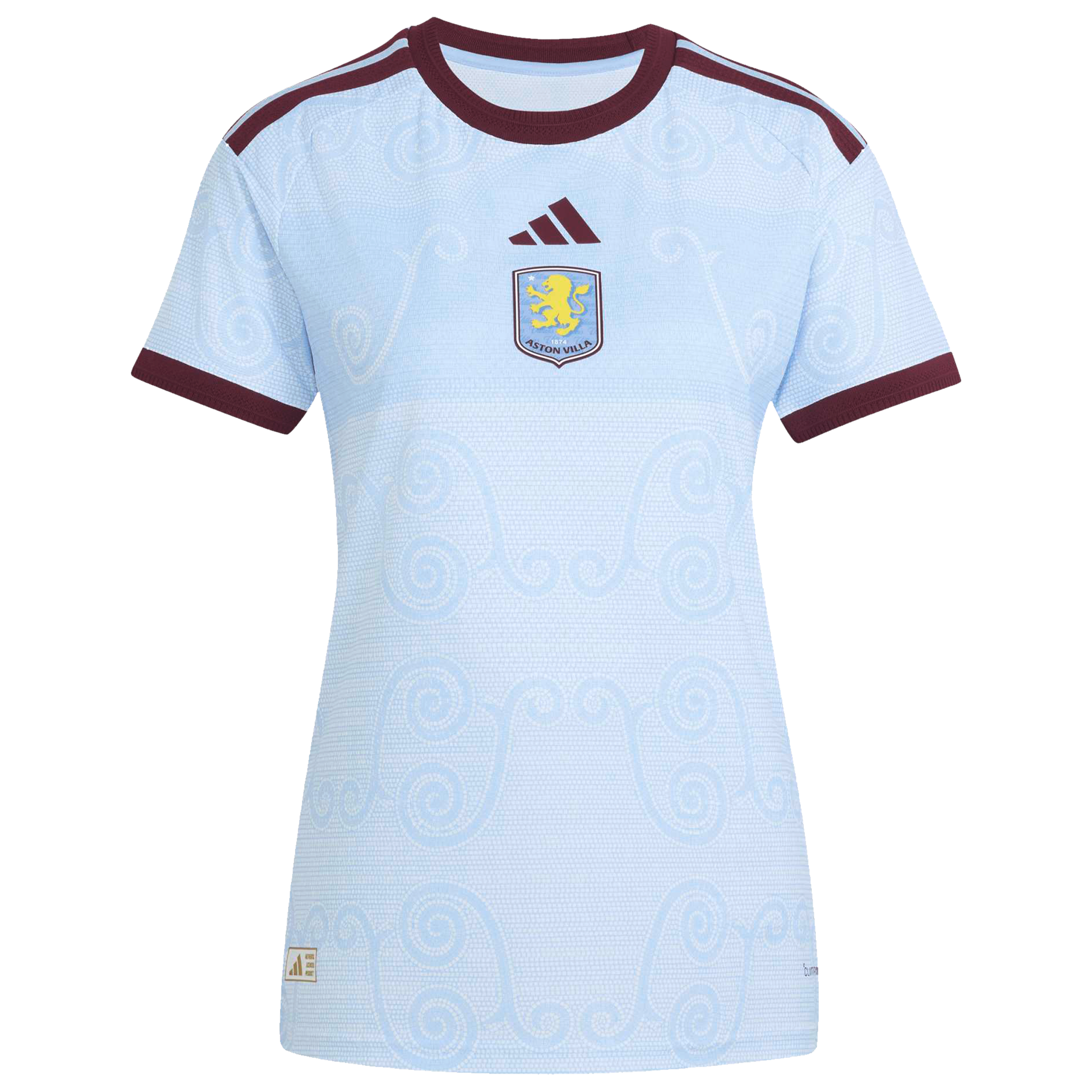 Aston Villa adidas Third Authentic Shirt 2026-27 - Womens with Kamara 8 Cup printing, , rebel_hi-res