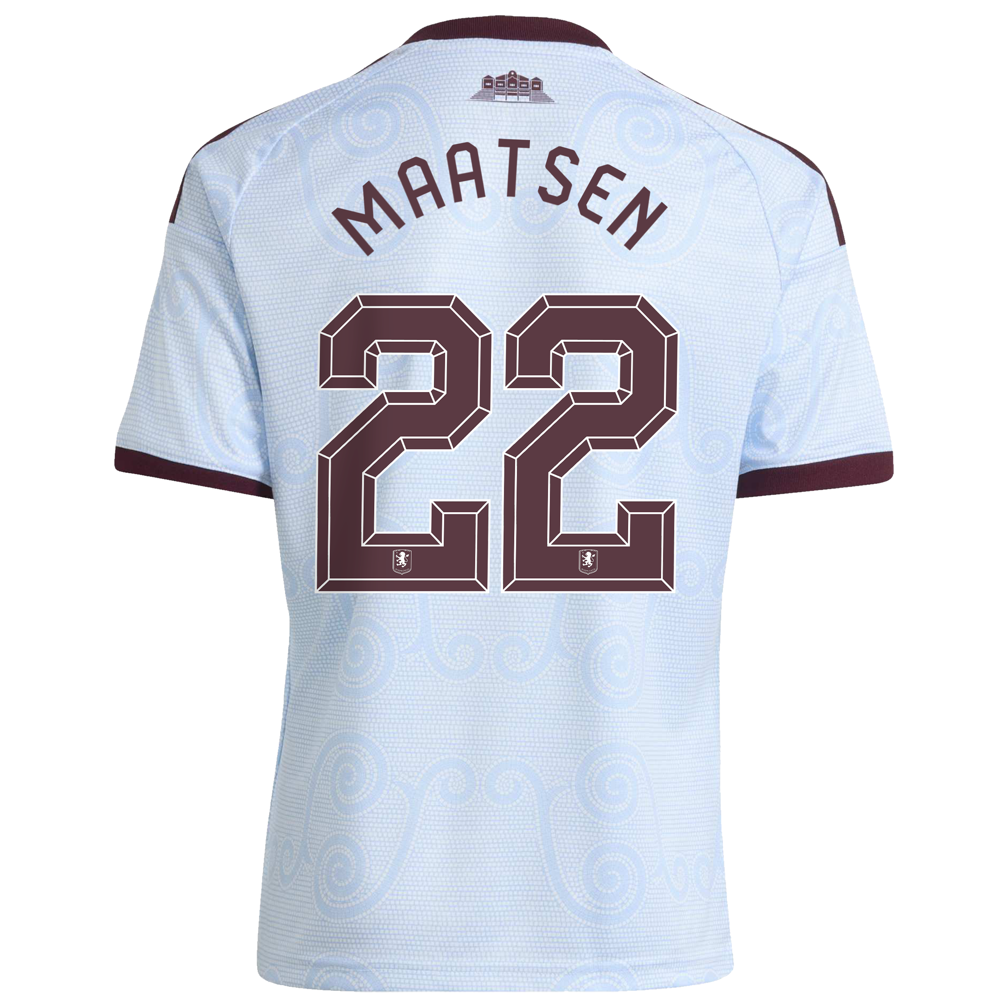 Aston Villa adidas Third Shirt 2026-27 - Kids with Maatsen 22 Cup printing, , rebel_hi-res