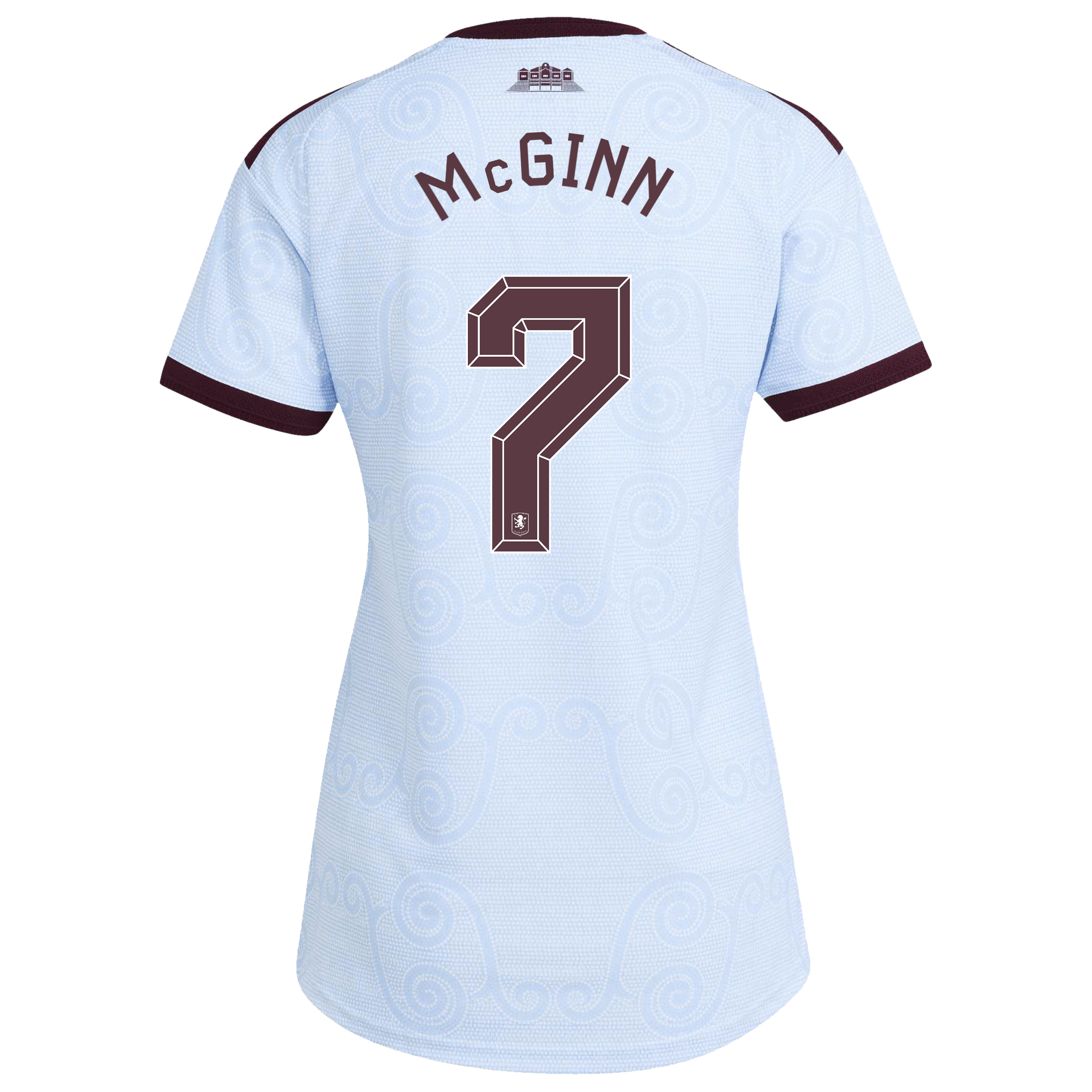 Aston Villa adidas Third Authentic Shirt 2026-27 - Womens with Mcginn 7 Cup printing, , rebel_hi-res