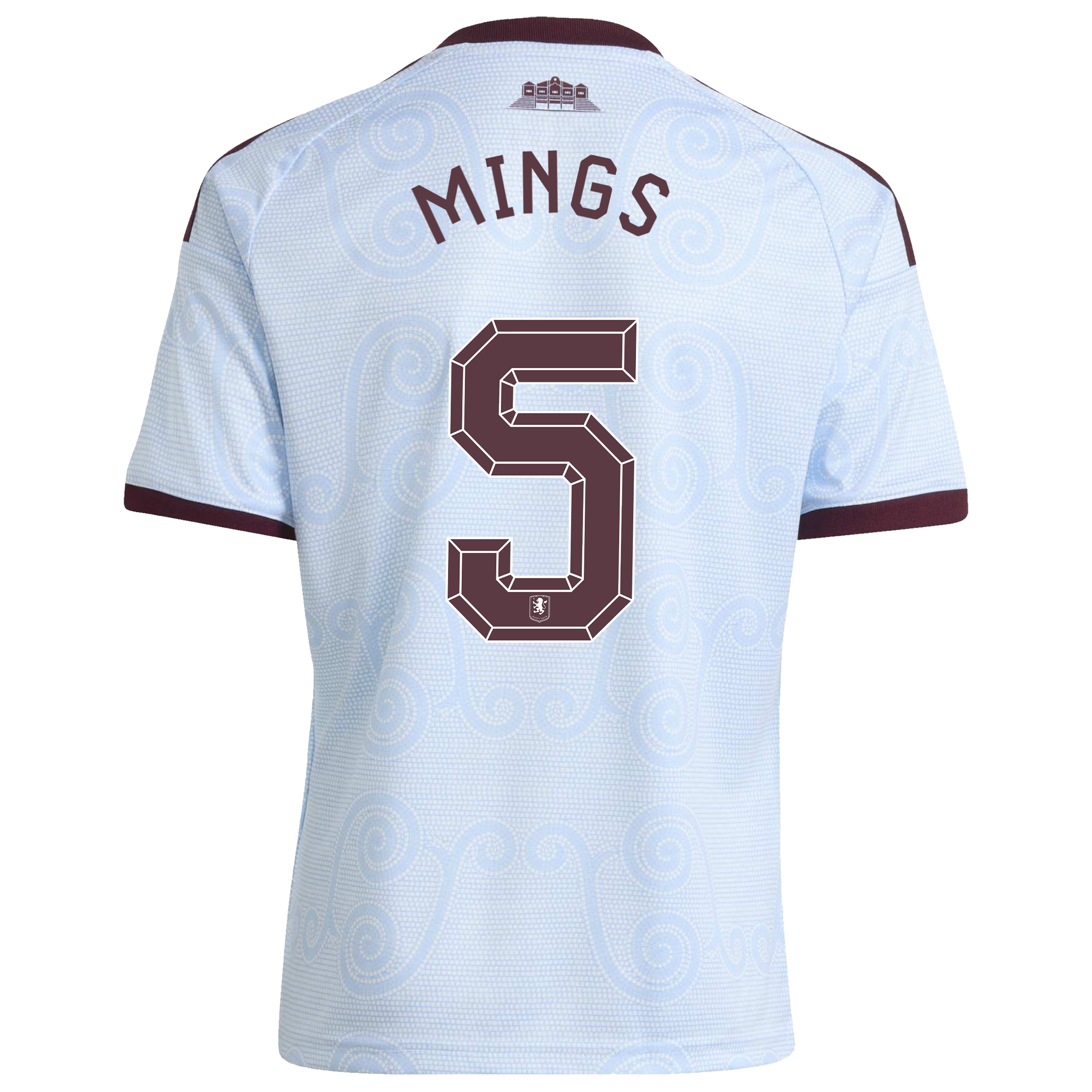 Aston Villa adidas Third Shirt 2026-27 - Kids with Mings 5 Cup printing, , rebel_hi-res