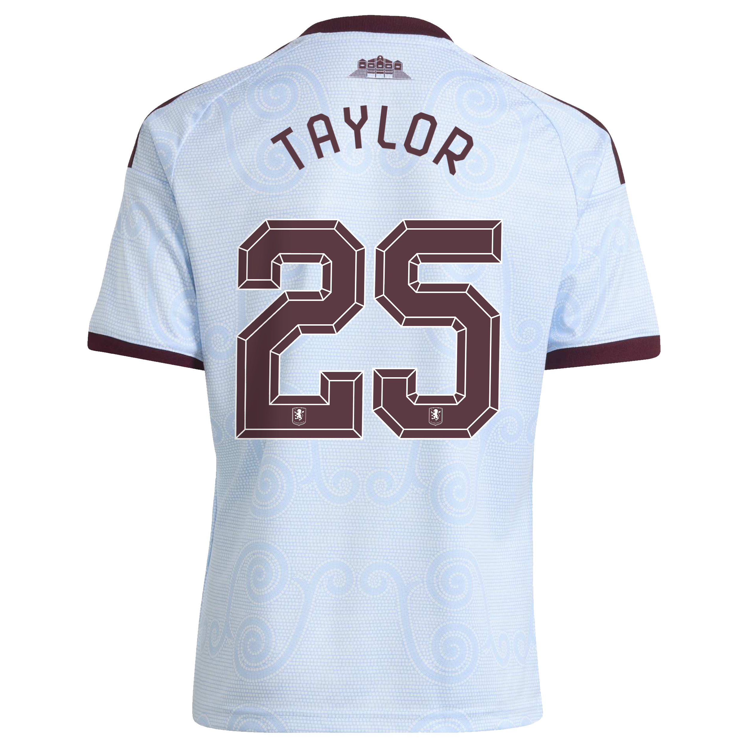 Aston Villa adidas Third Shirt 2026-27 - Kids with Taylor 25 Cup printing, , rebel_hi-res