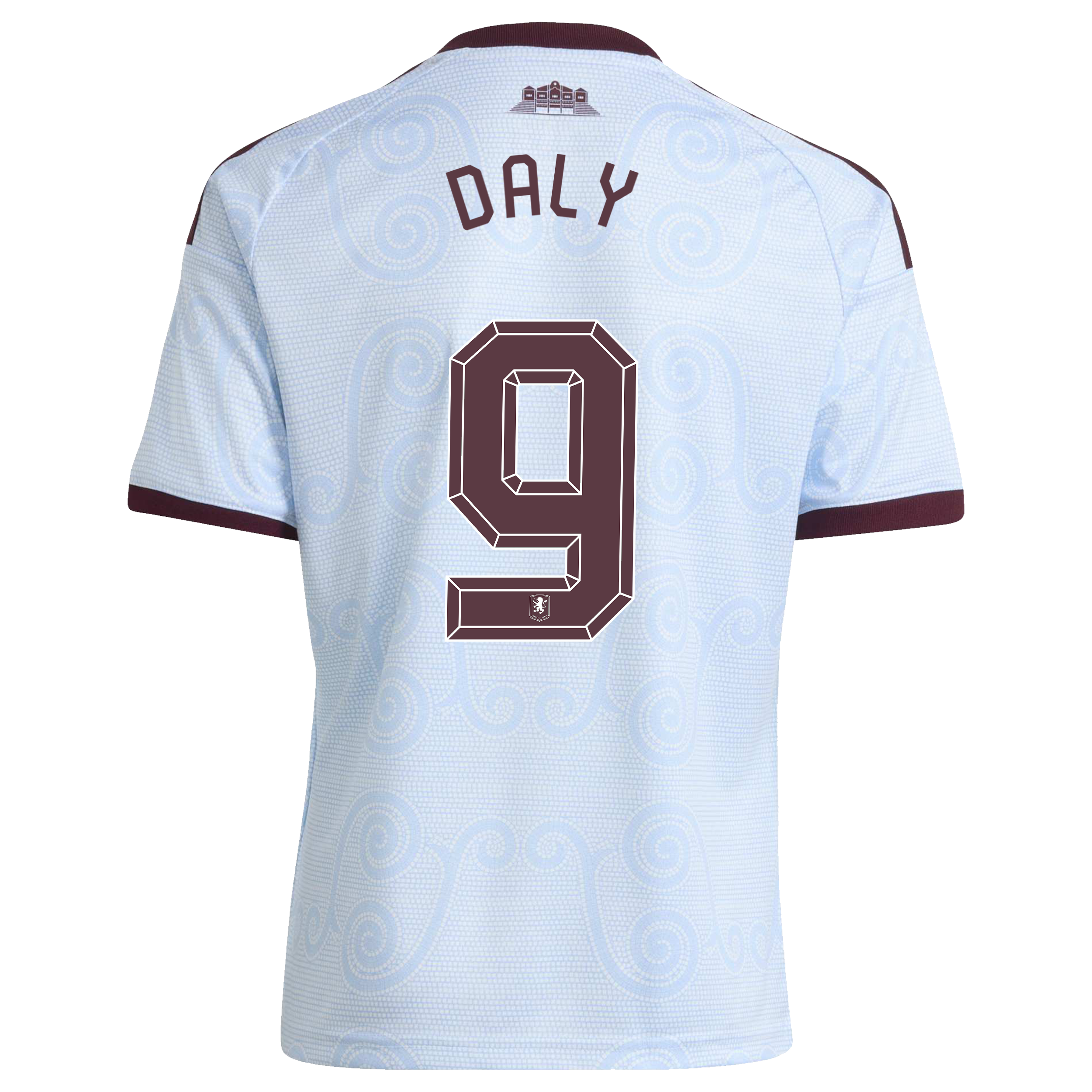 Aston Villa adidas Third Shirt 2026-27 - Kids with Daly 9 Cup printing, , rebel_hi-res