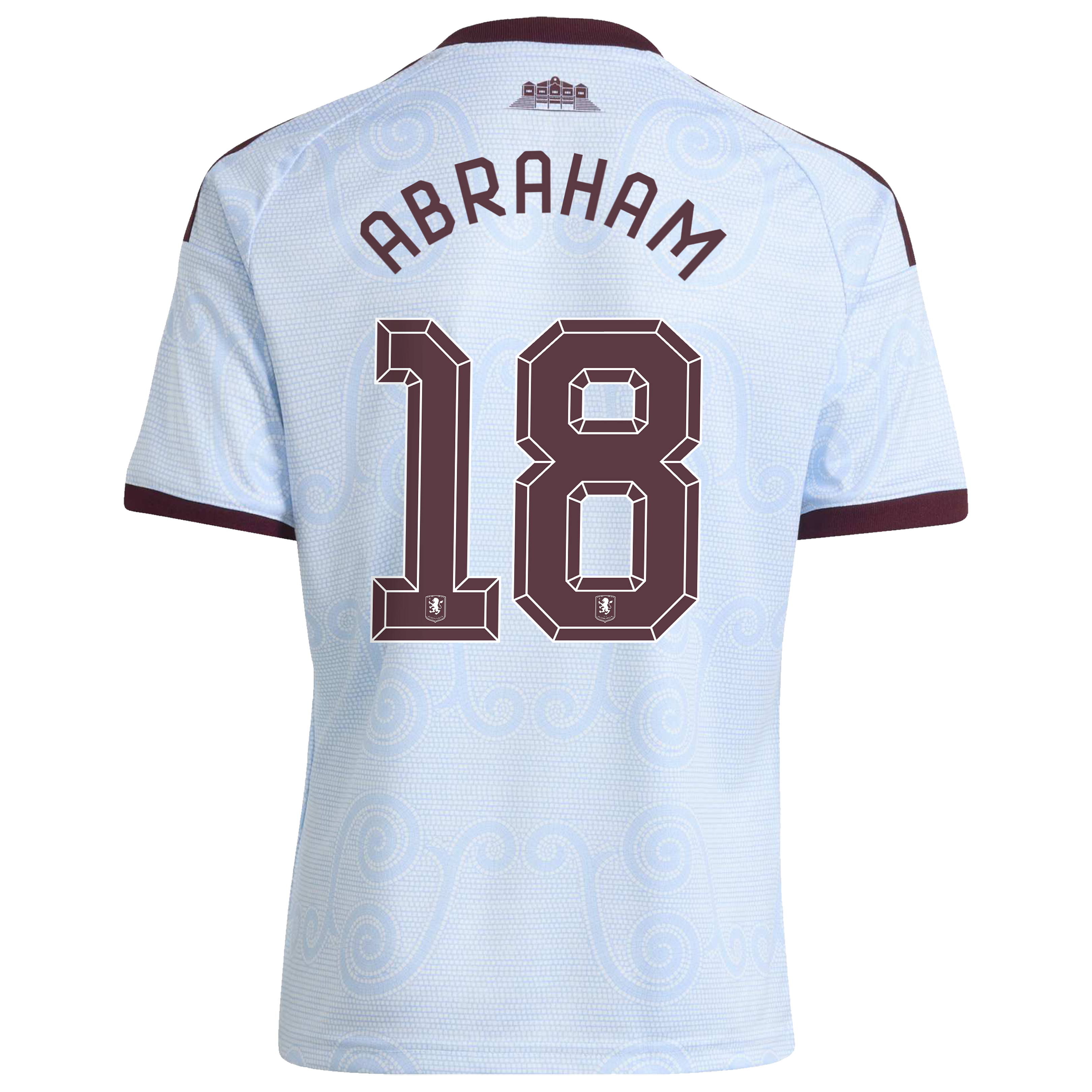 Aston Villa adidas Third Shirt 2026-27 - Kids with Abraham 18 Cup printing, , rebel_hi-res