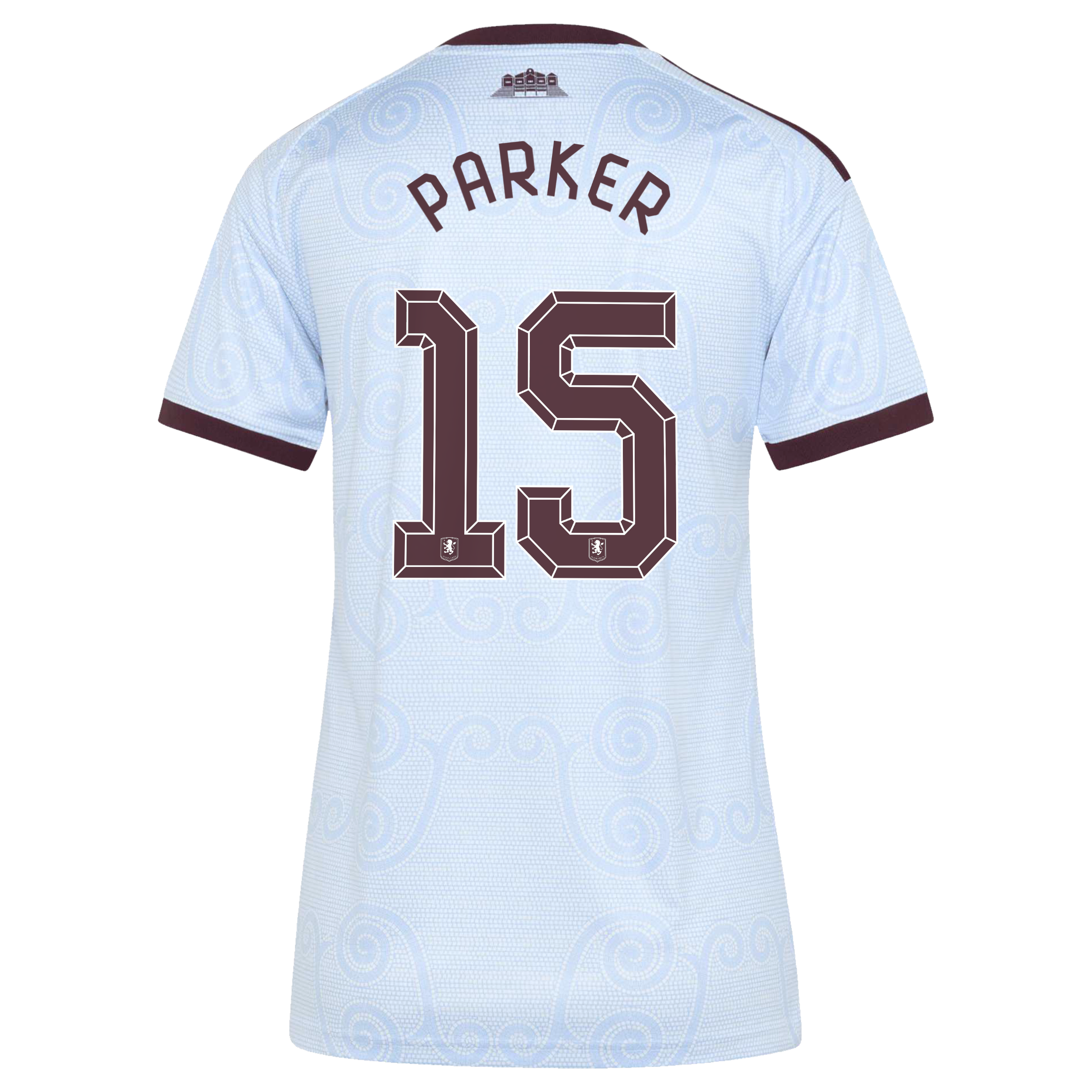Aston Villa adidas Third Shirt 2026-27 - Womens with Parker 15 Cup printing, , rebel_hi-res