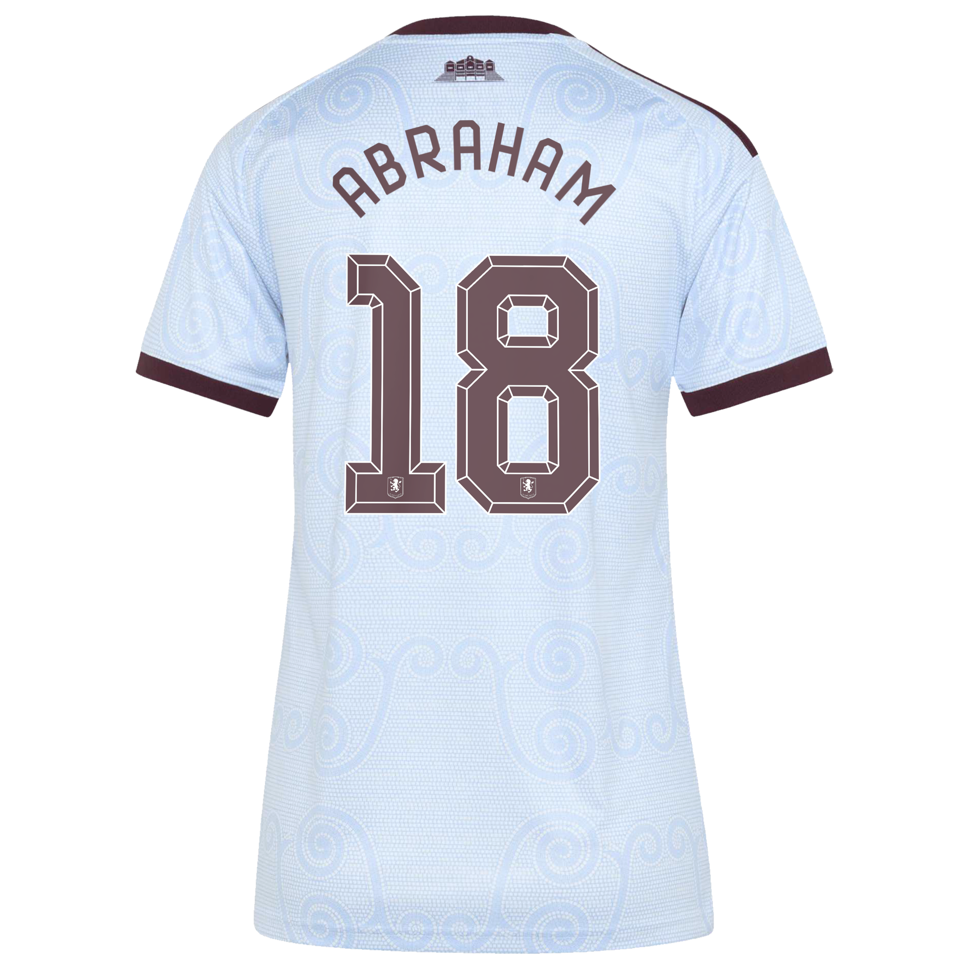 Aston Villa adidas Third Shirt 2026-27 - Womens with Abraham 18 Cup printing, , rebel_hi-res