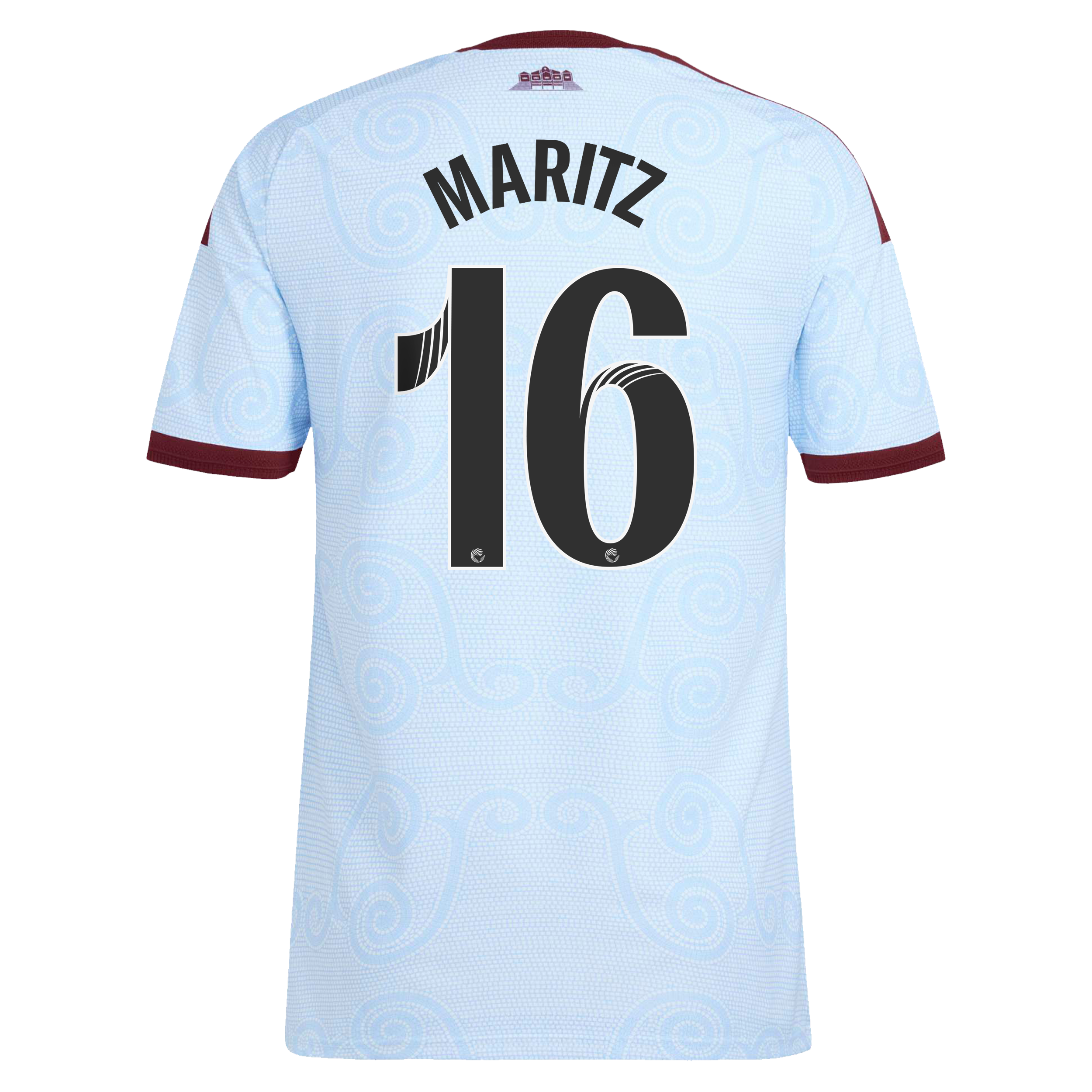 Aston Villa WSL adidas Third Authentic Shirt 2026-27 with Maritz 16 printing, , rebel_hi-res