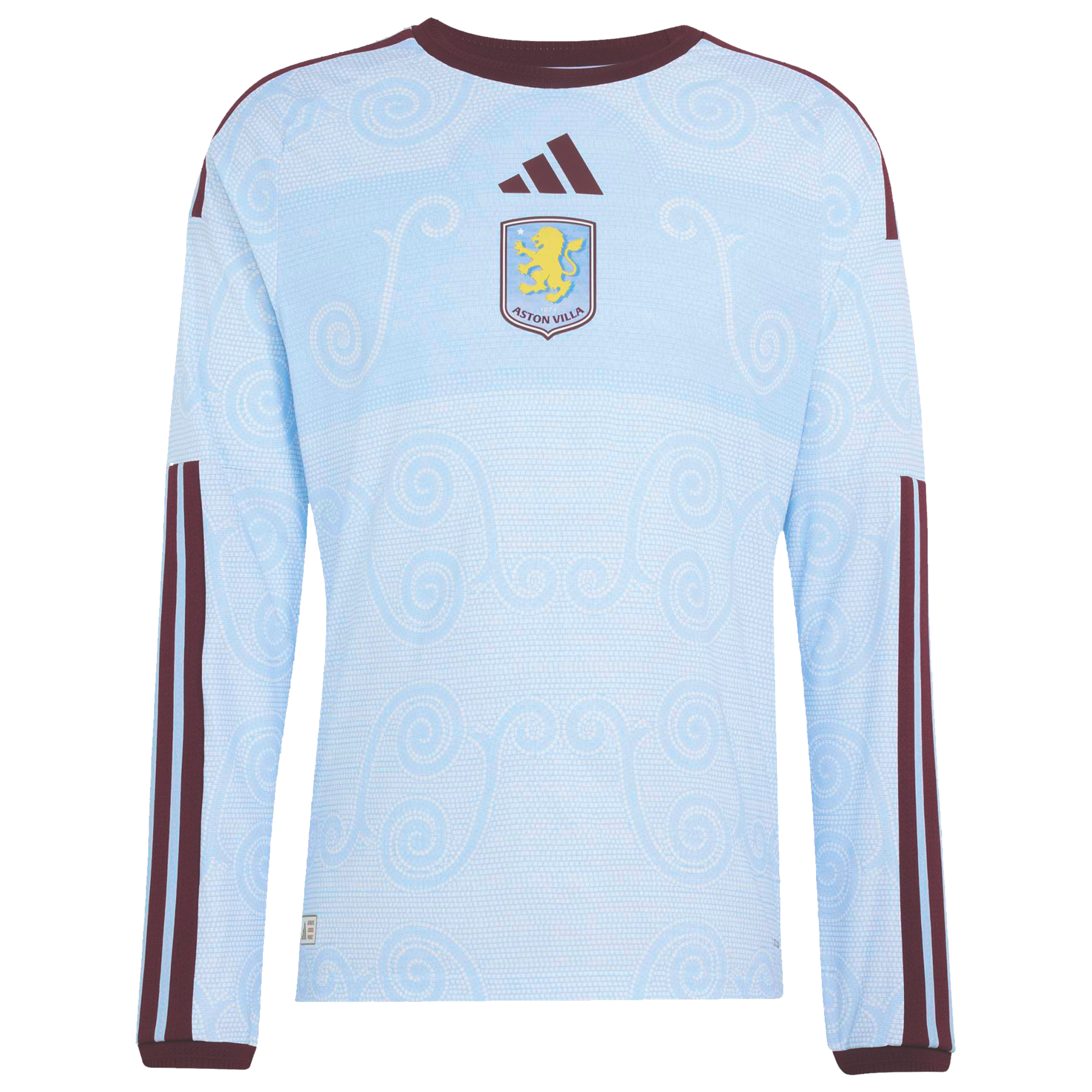 Aston Villa WSL adidas Third Authentic Shirt 2026-27 - Long Sleeve with Patten 4 printing, , rebel_hi-res