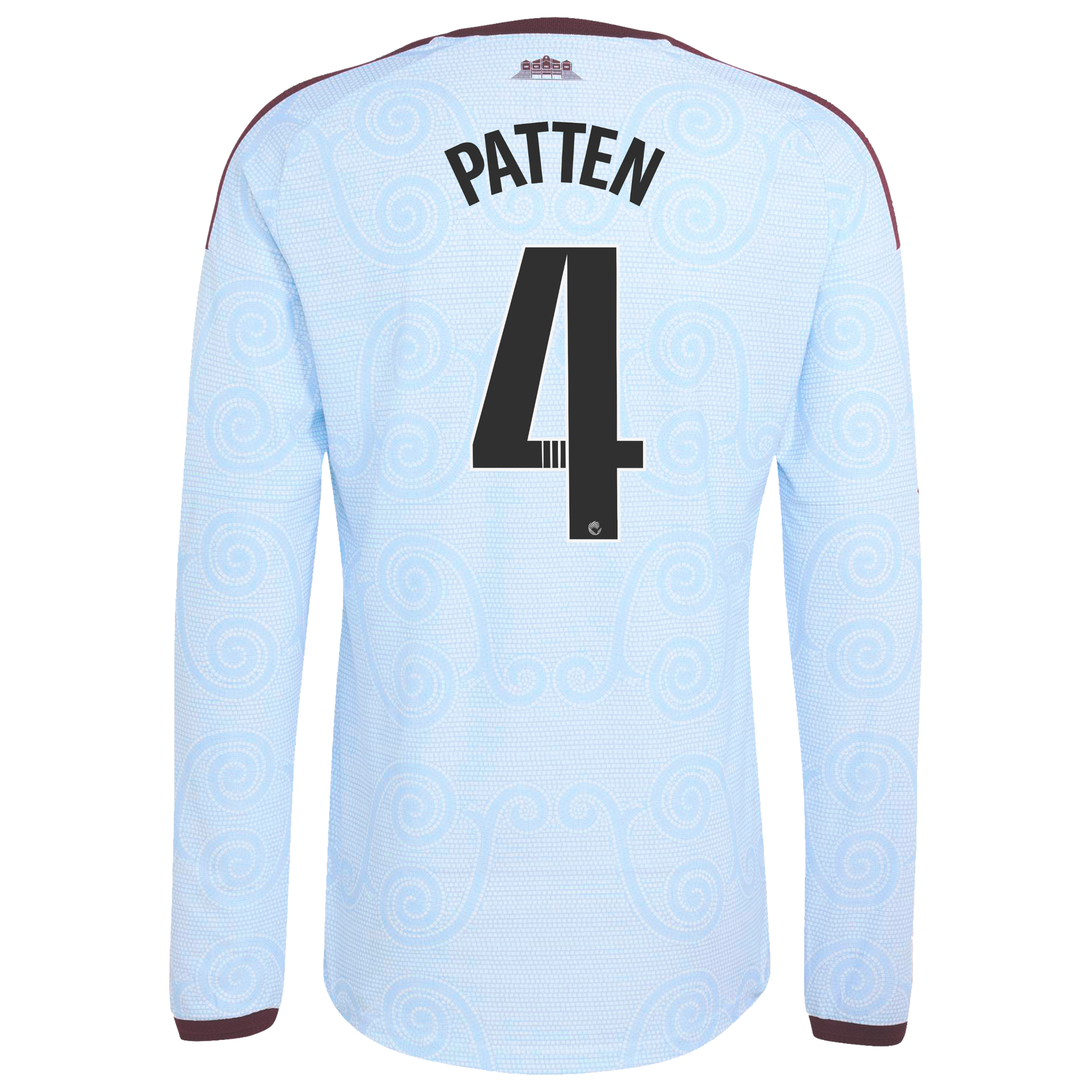 Aston Villa WSL adidas Third Authentic Shirt 2026-27 - Long Sleeve with Patten 4 printing, , rebel_hi-res