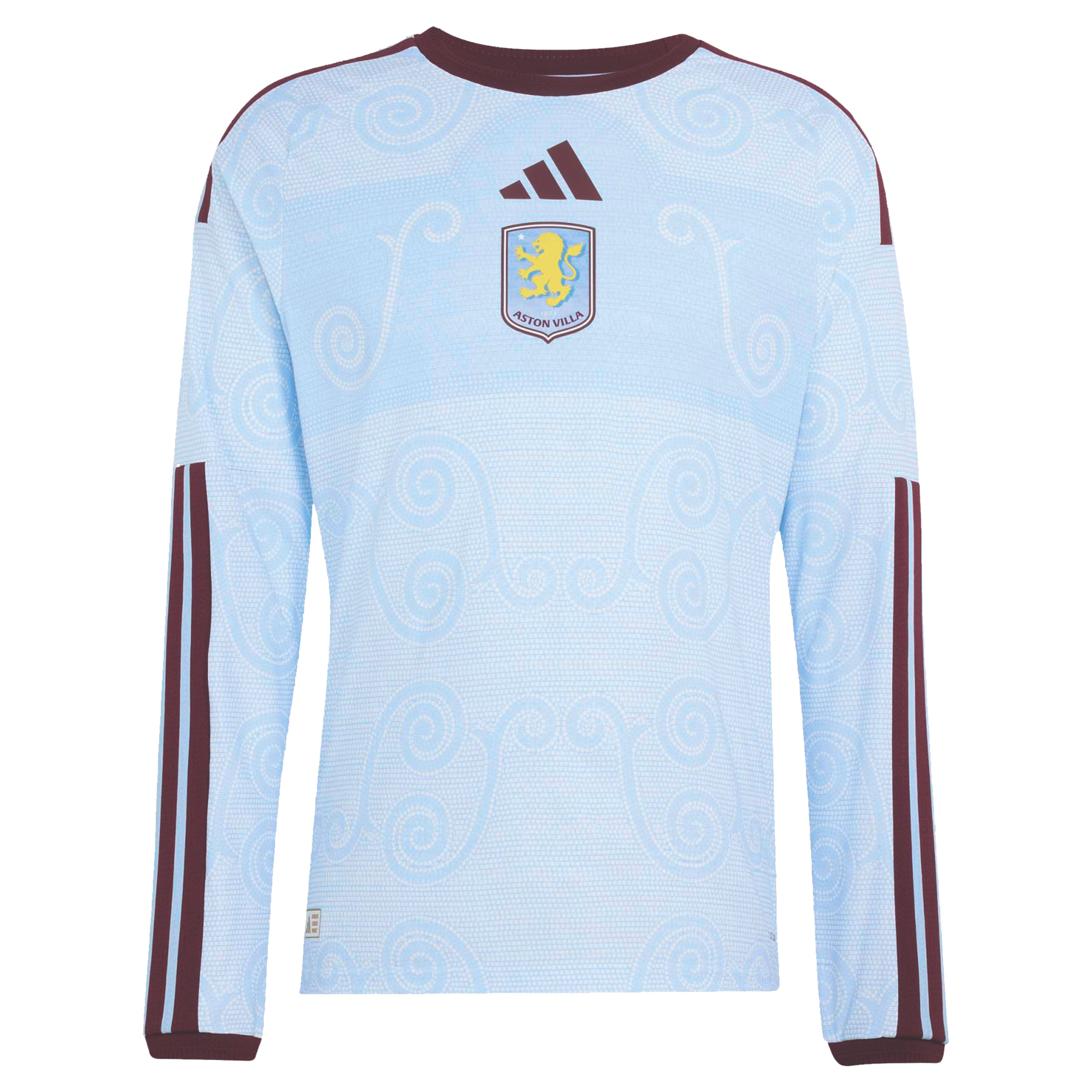 Aston Villa WSL adidas Third Authentic Shirt 2026-27 - Long Sleeve with Kendall 21 printing, , rebel_hi-res
