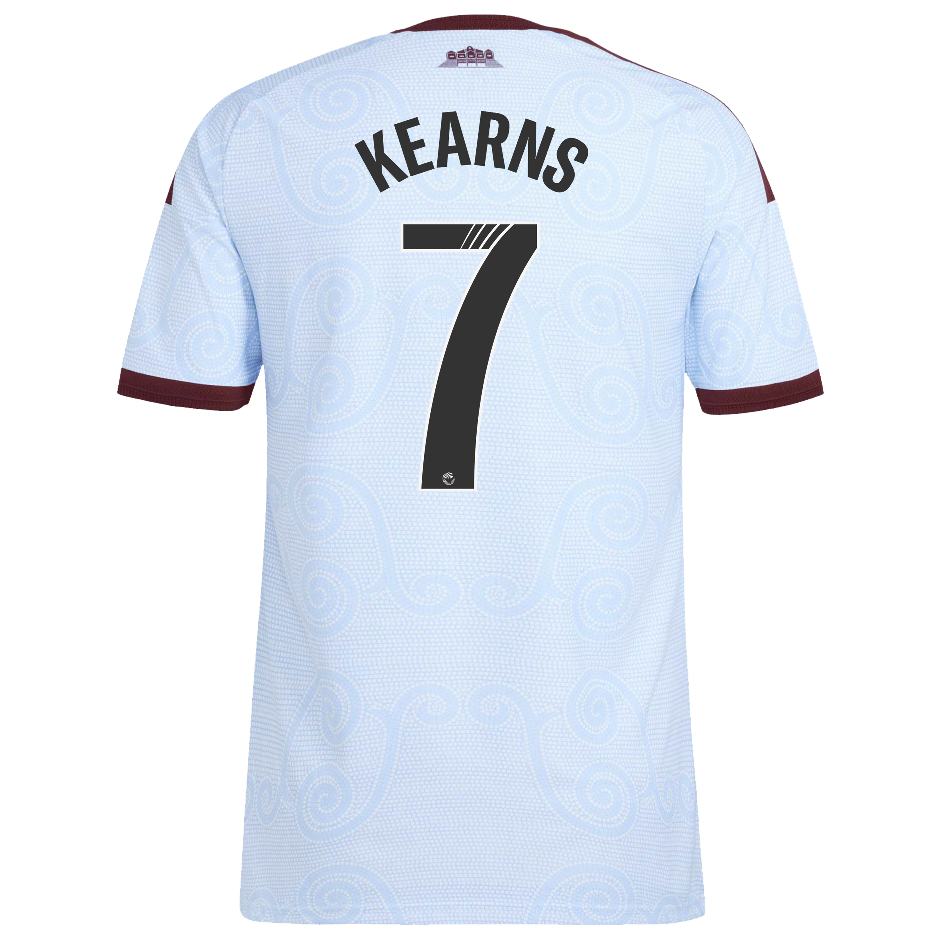 Aston Villa WSL adidas Third Authentic Shirt 2026-27 with Kearns 7 printing, , rebel_hi-res