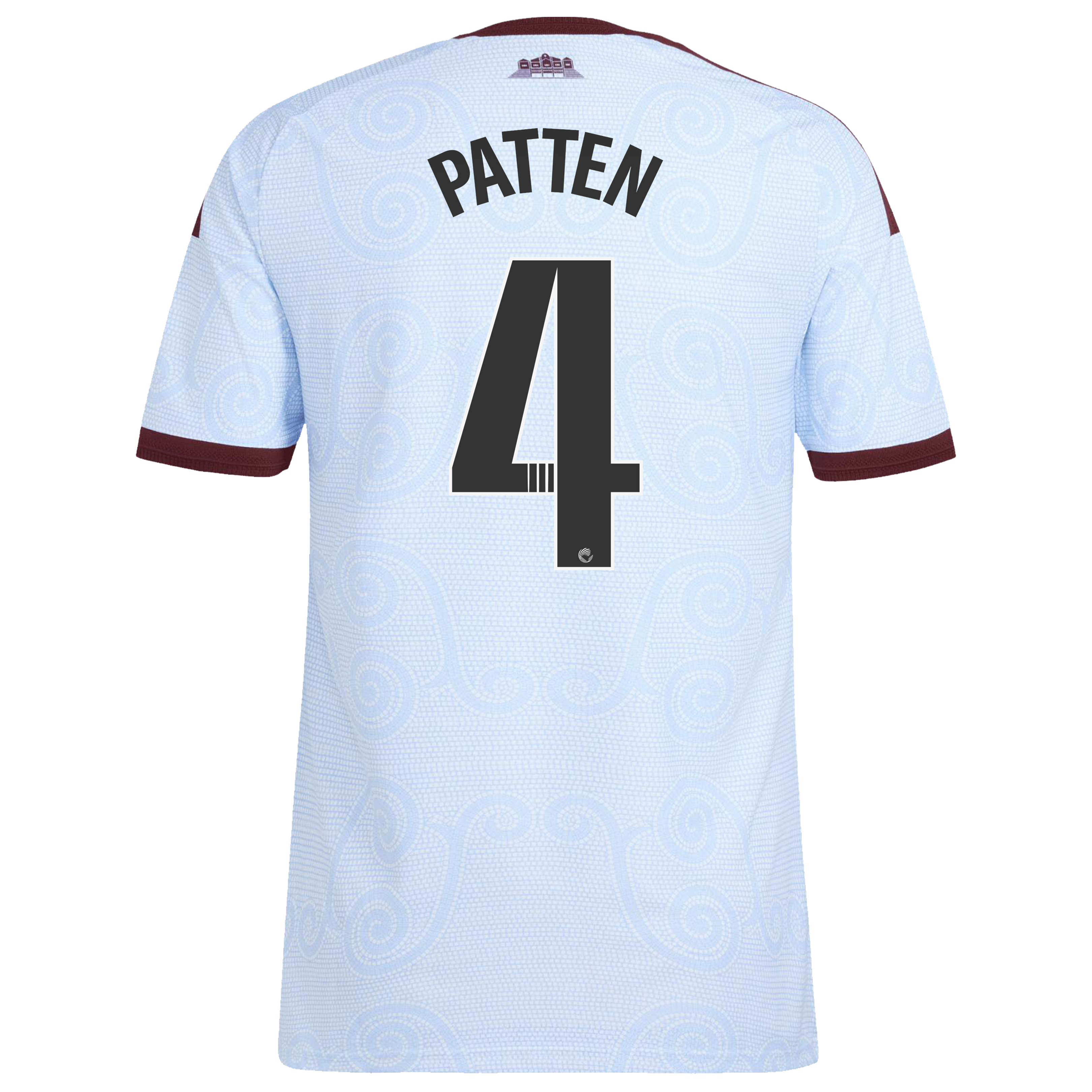 Aston Villa WSL adidas Third Authentic Shirt 2026-27 with Patten 4 printing, , rebel_hi-res
