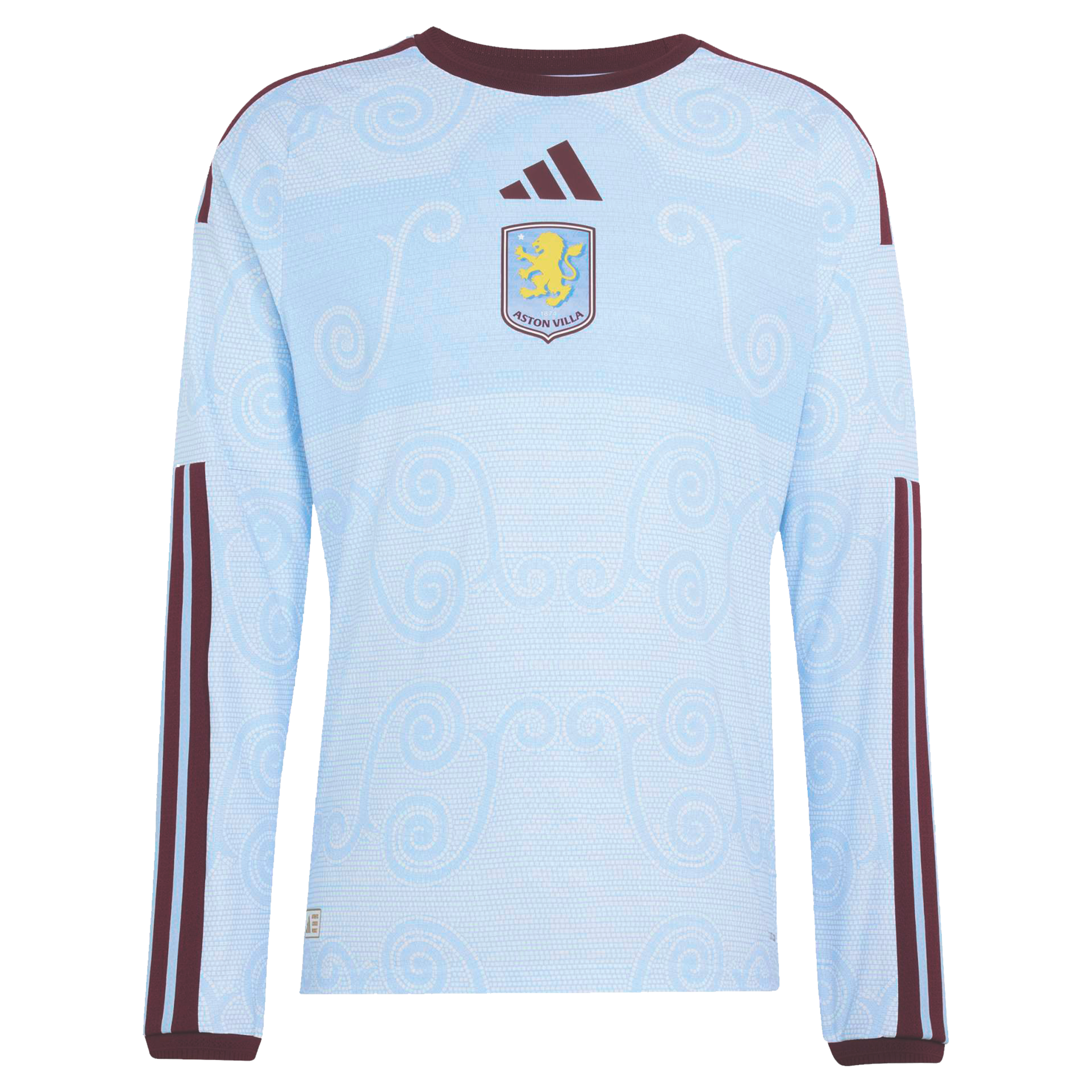 Aston Villa WSL adidas Third Authentic Shirt 2026-27 - Long Sleeve with Taylor 25 printing, , rebel_hi-res