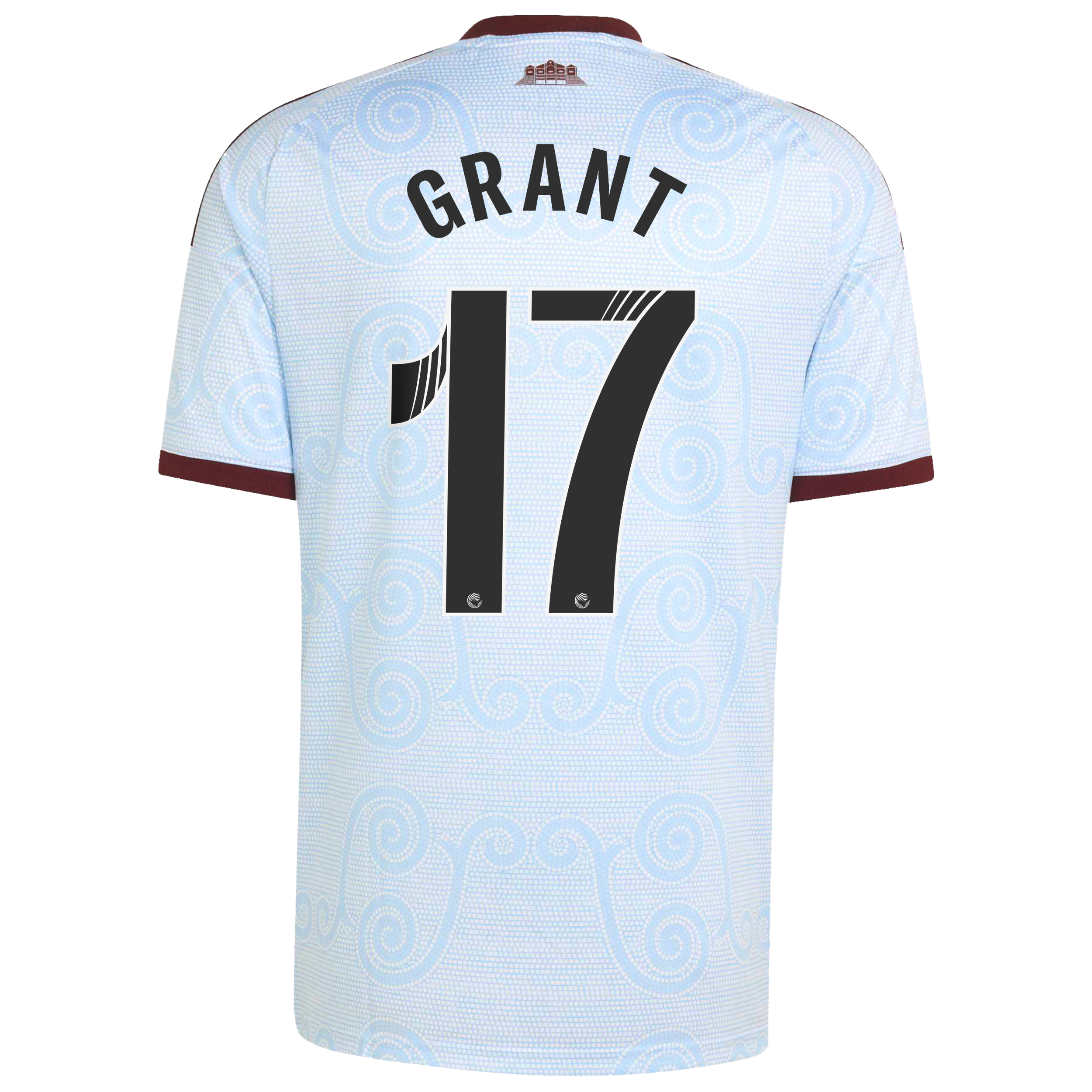 Aston Villa WSL adidas Third Shirt 2026-27 with Grant 17 printing, , rebel_hi-res