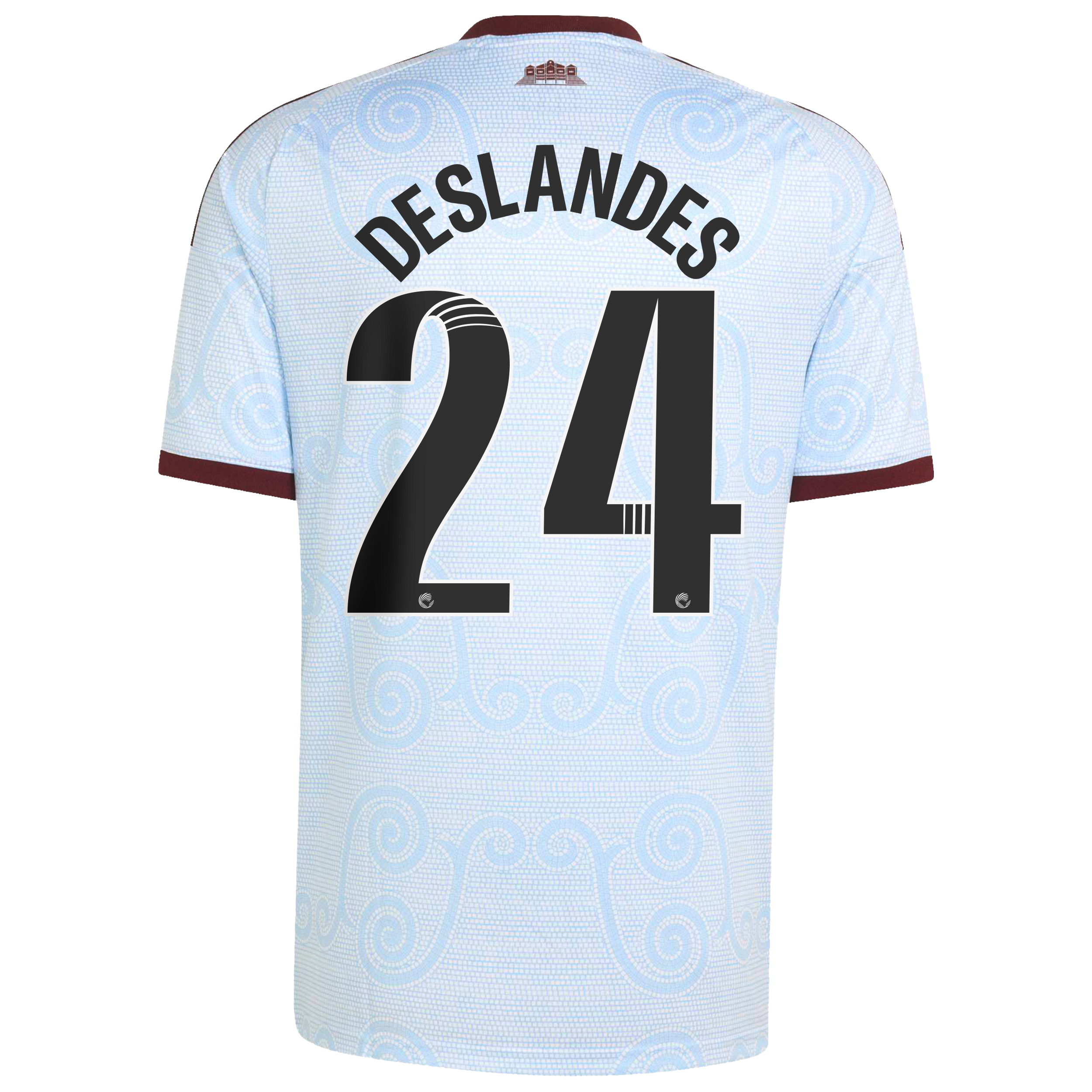 Aston Villa WSL adidas Third Shirt 2026-27 with Deslandes 24 printing, , rebel_hi-res