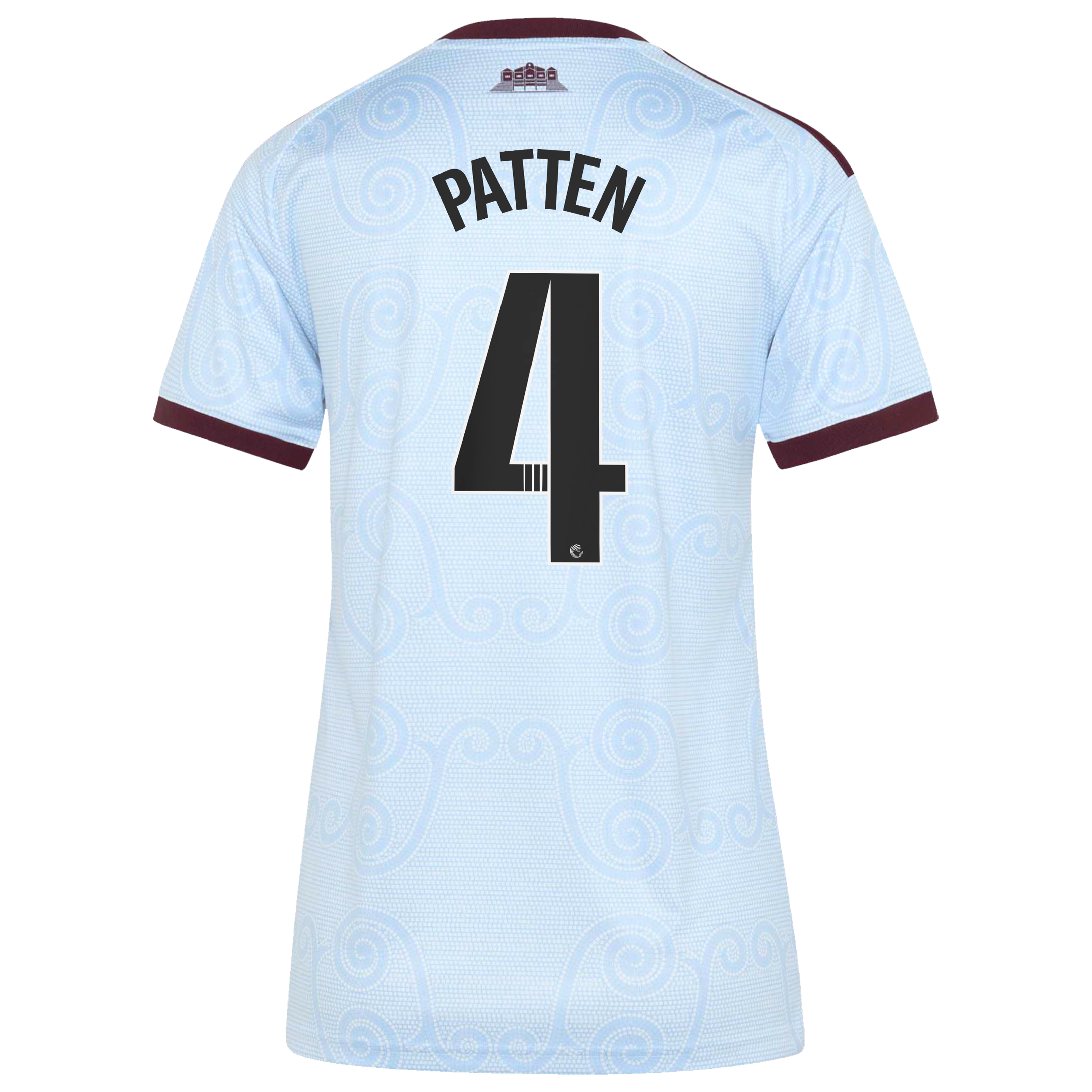 Aston Villa WSL adidas Third Shirt 2026-27 - Womens with Patten 4 printing, , rebel_hi-res