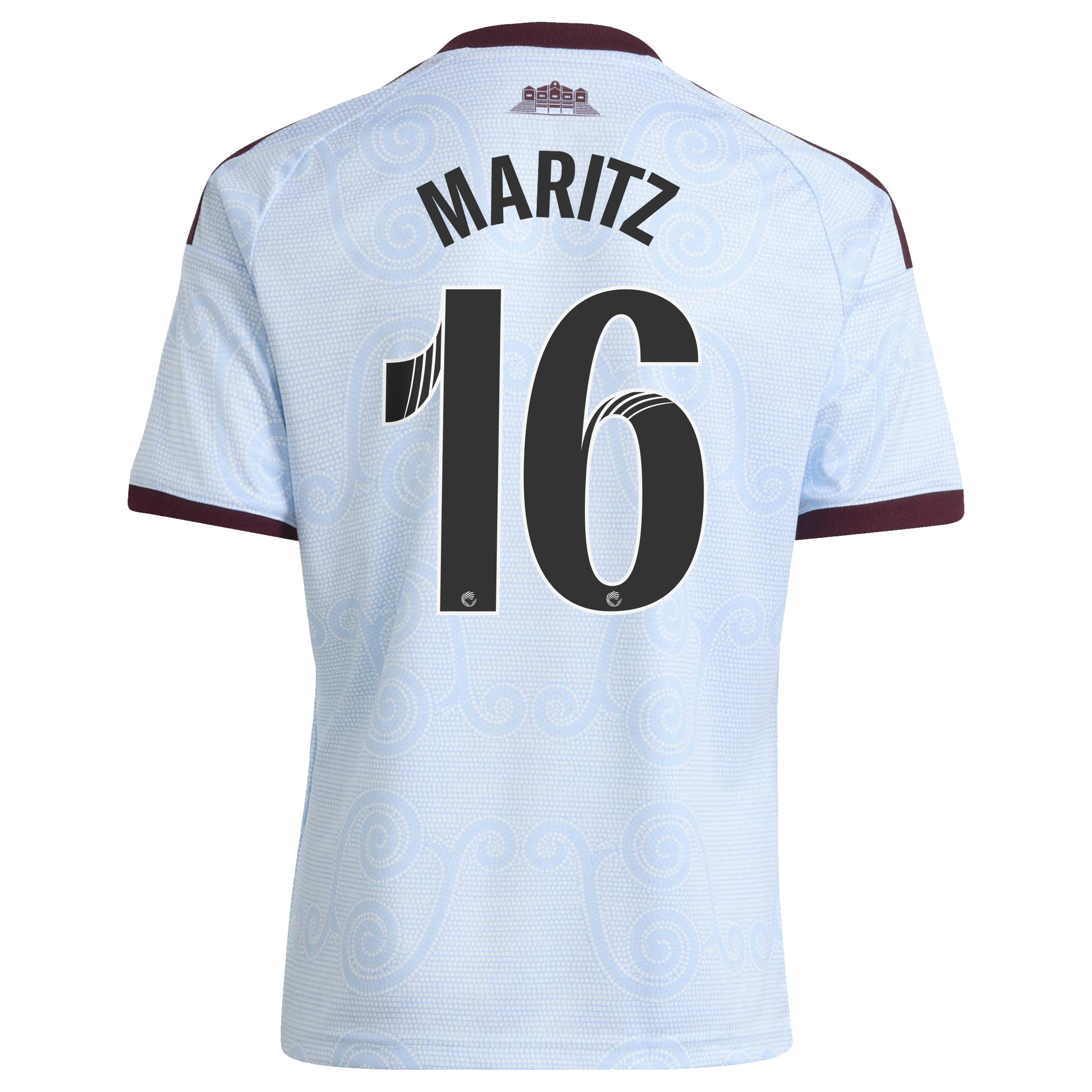 Aston Villa WSL adidas Third Shirt 2026-27 - Kids with Maritz 16 printing, , rebel_hi-res