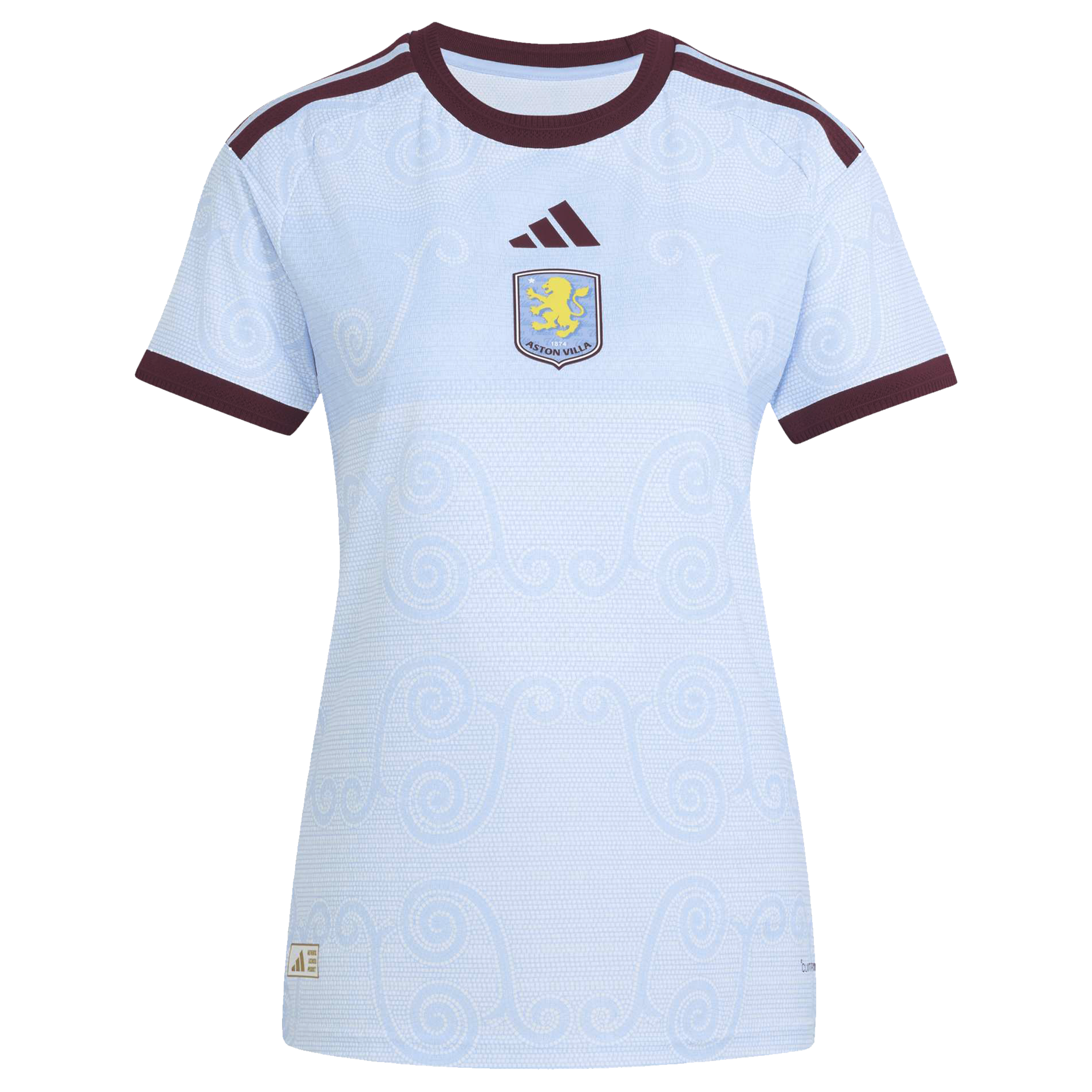 Aston Villa WSL adidas Third Authentic Shirt 2026-27 - Womens with Grant 17 printing, , rebel_hi-res