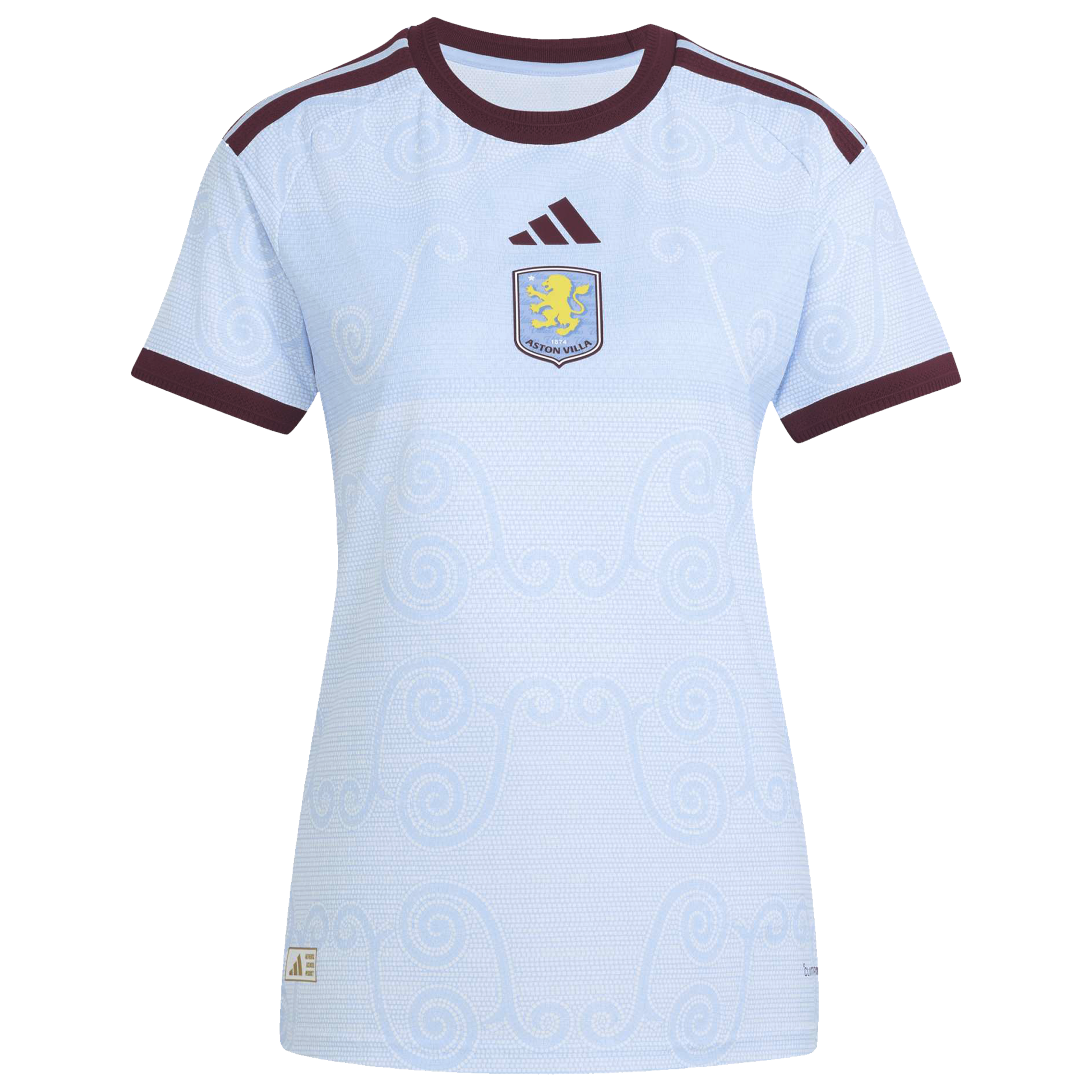 Aston Villa WSL adidas Third Authentic Shirt 2026-27 - Womens with Kearns 7 printing, , rebel_hi-res