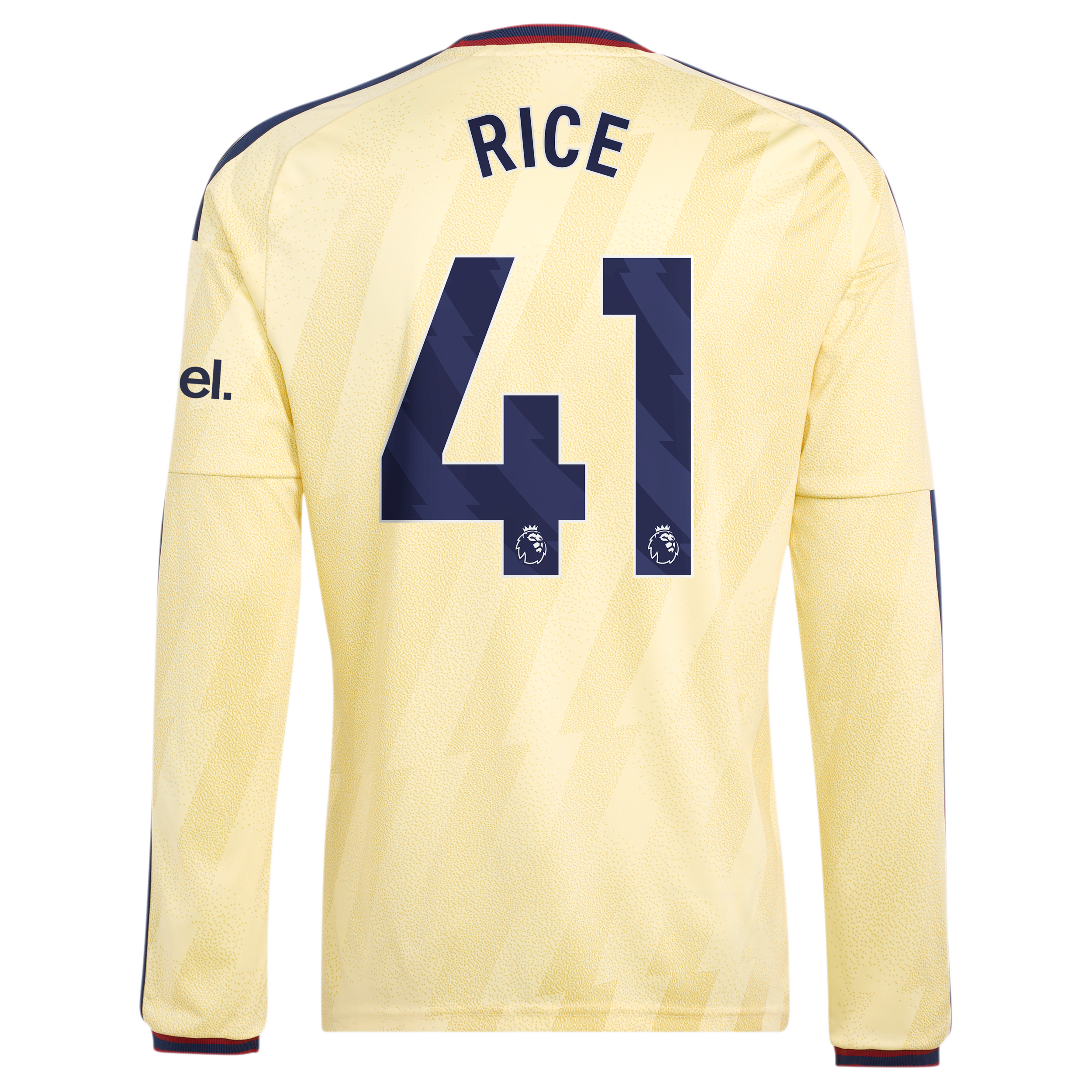 Arsenal adidas Third Shirt 2026-27 - Long Sleeve with Rice 41 printing, , rebel_hi-res