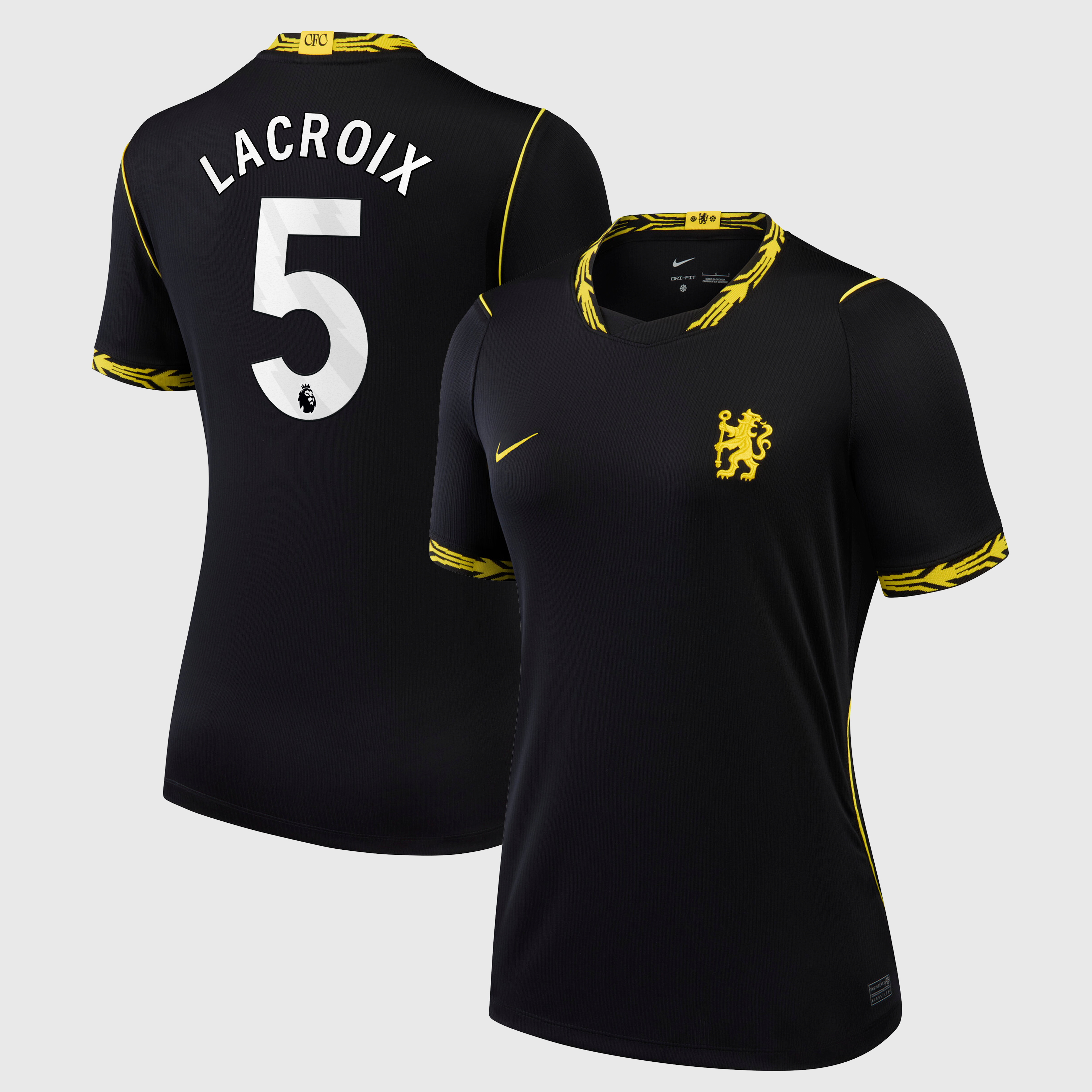 Chelsea Nike Away Stadium Shirt 2026-27 - Womens with Lacroix 5 printing, , rebel_hi-res