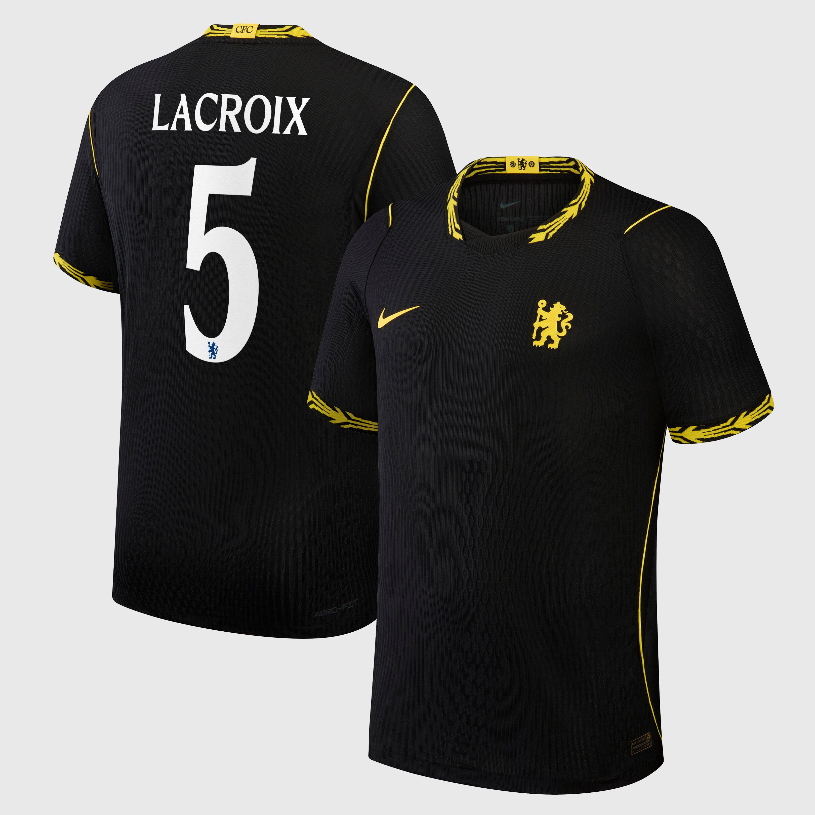 Chelsea Cup Nike Away Aero-FIT Match Shirt 2026-27 with Lacroix 5 printing, , rebel_hi-res