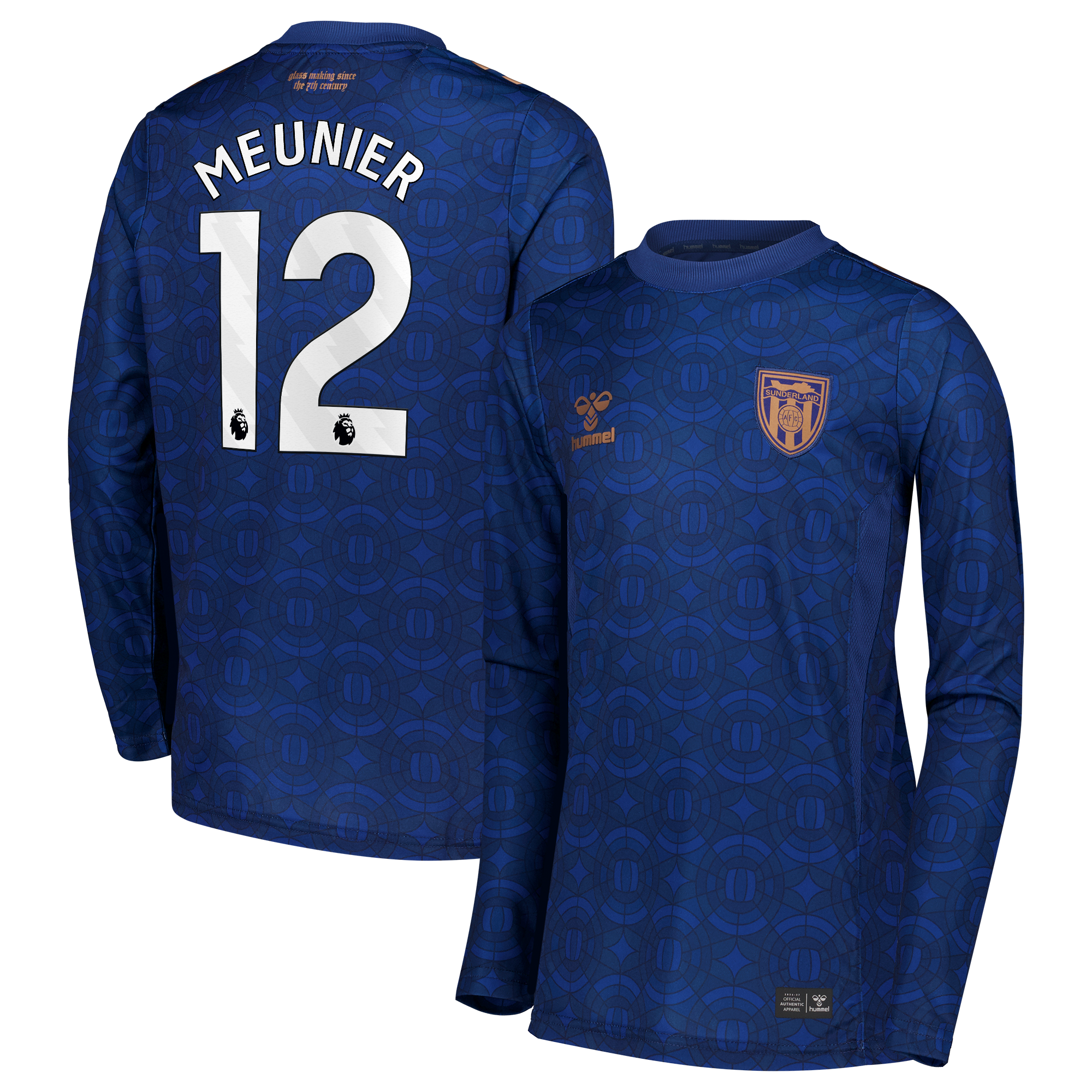 Sunderland Hummel Third Shirt 2026-27 - Long Sleeve - Kids with Meunier 12 printing, , rebel_hi-res