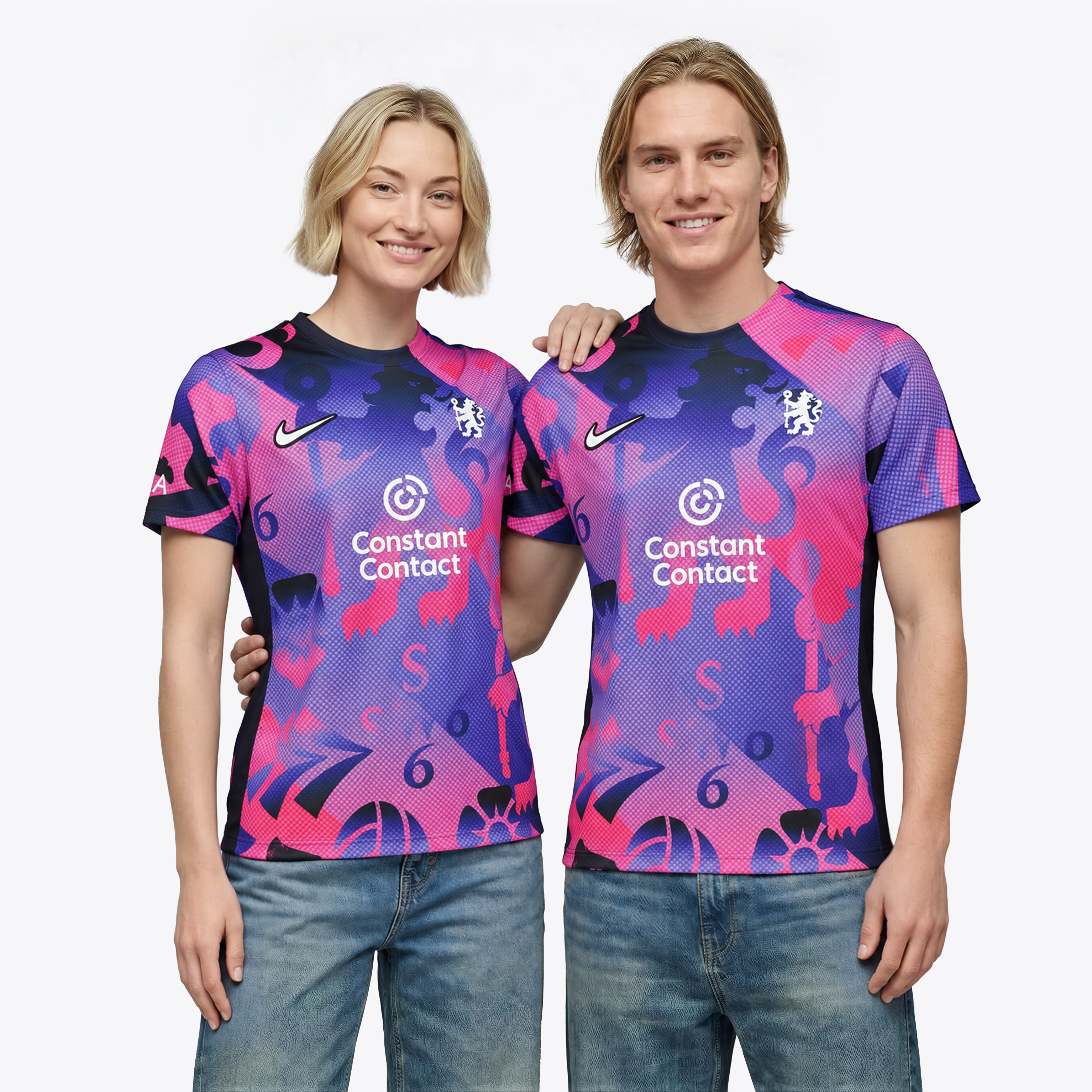 Chelsea CFCW SW6 Limited Edition Nike Pre Match Top - Unisex, , rebel_hi-res
