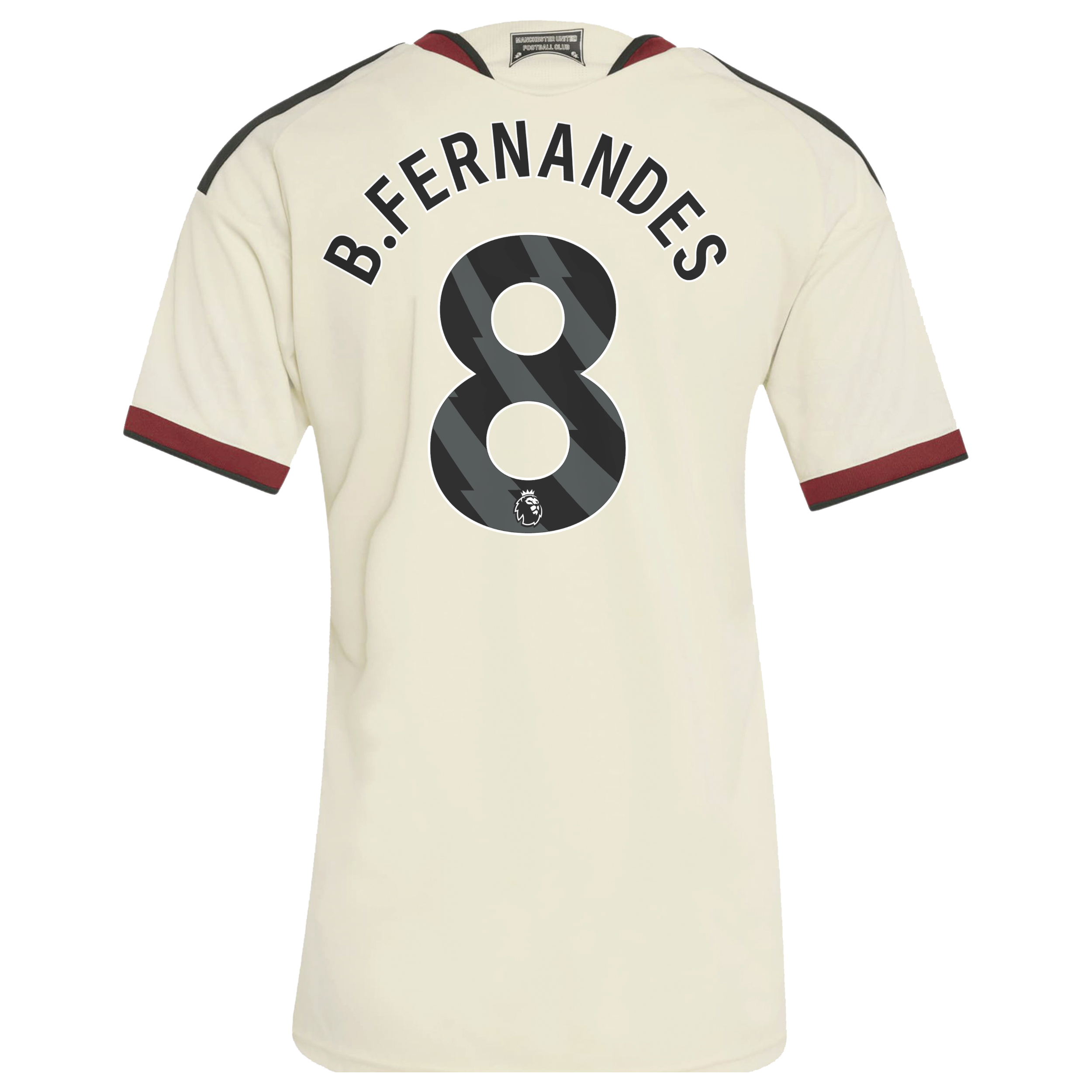 Manchester United adidas Third Shirt 2026-27 - Womens with B.Fernandes 8 printing, , rebel_hi-res