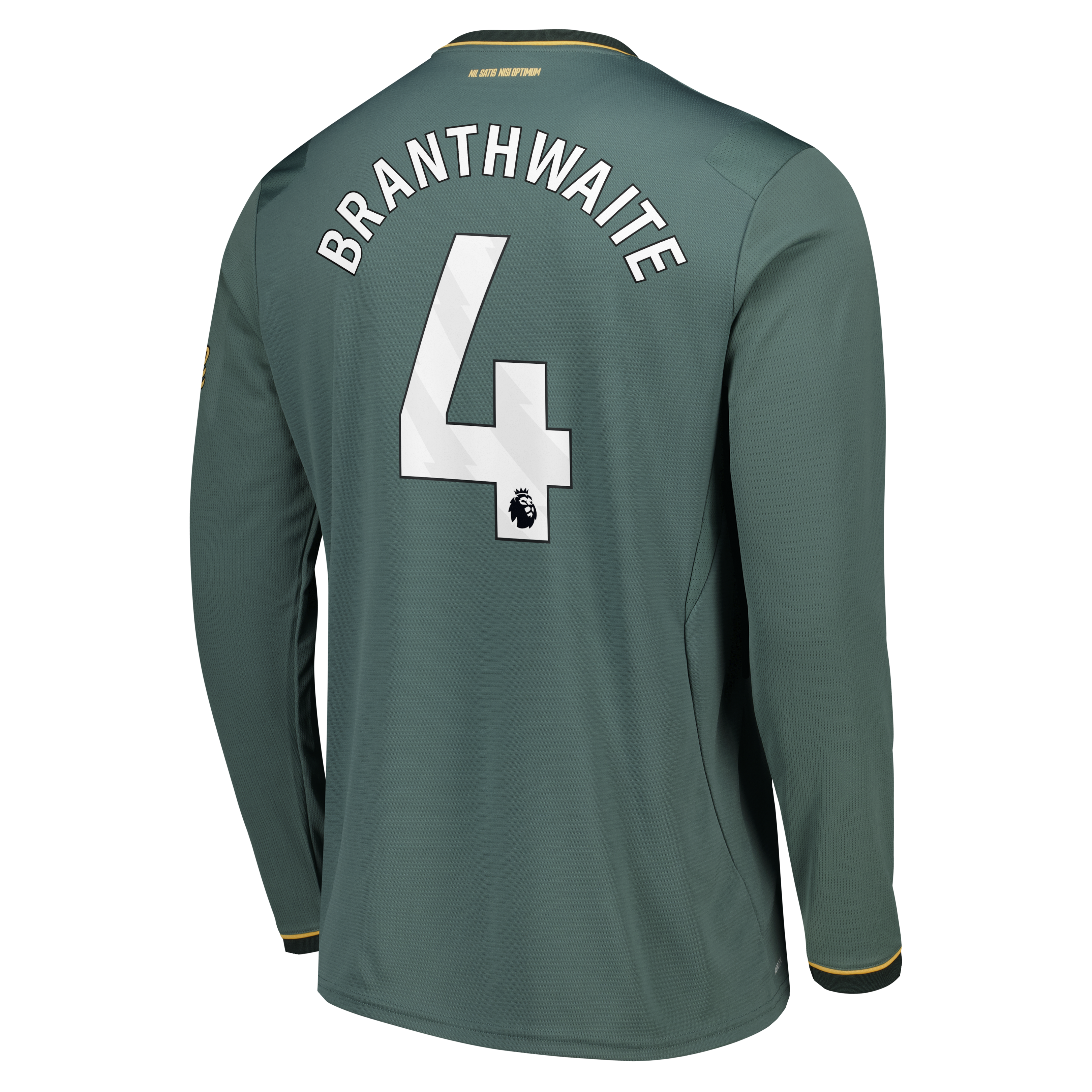 Everton Castore Third Replica Shirt 2026-27 - Long Sleeve with Branthwaite 4 printing, , rebel_hi-res