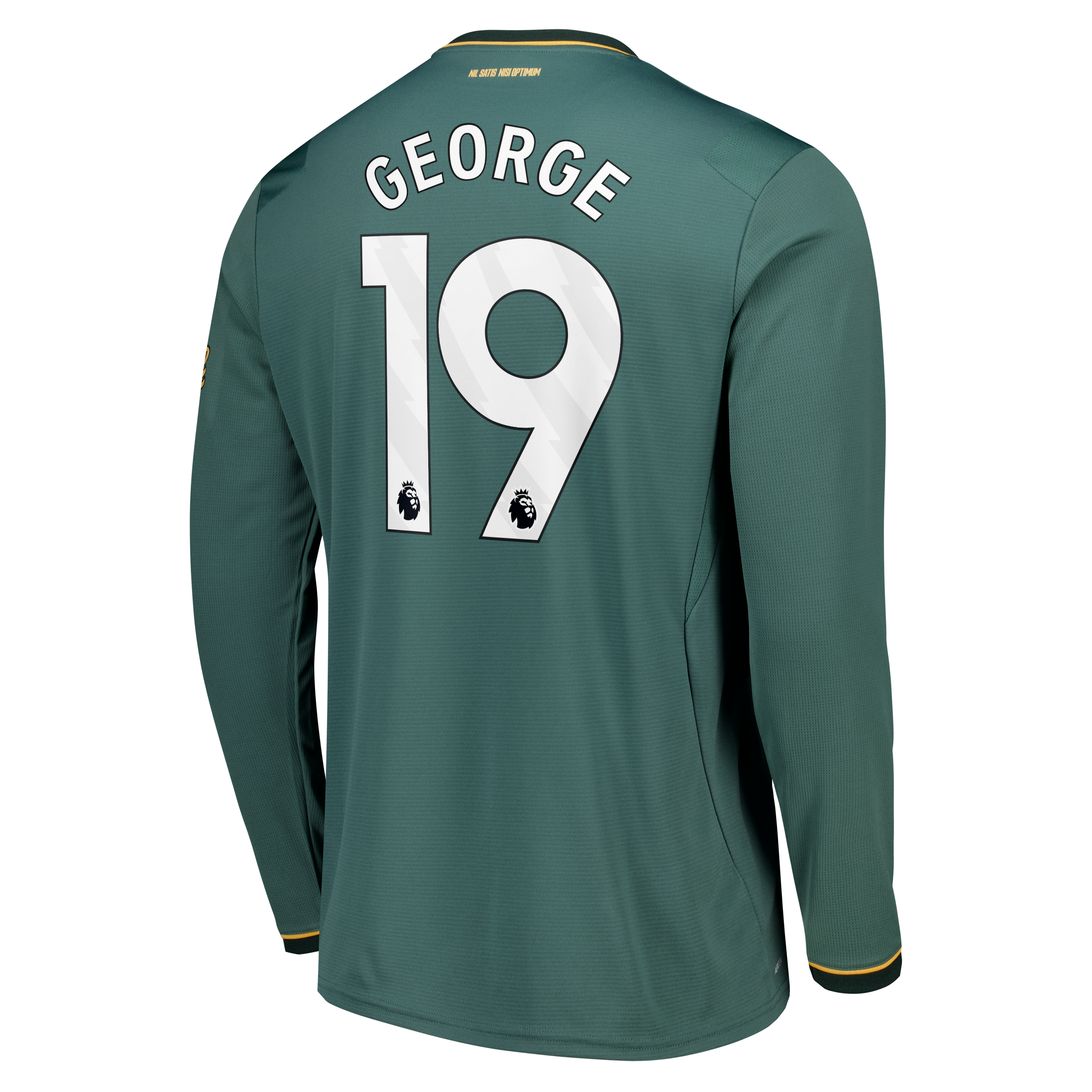 Everton Castore Third Replica Shirt 2026-27 - Long Sleeve with George 19 printing, , rebel_hi-res