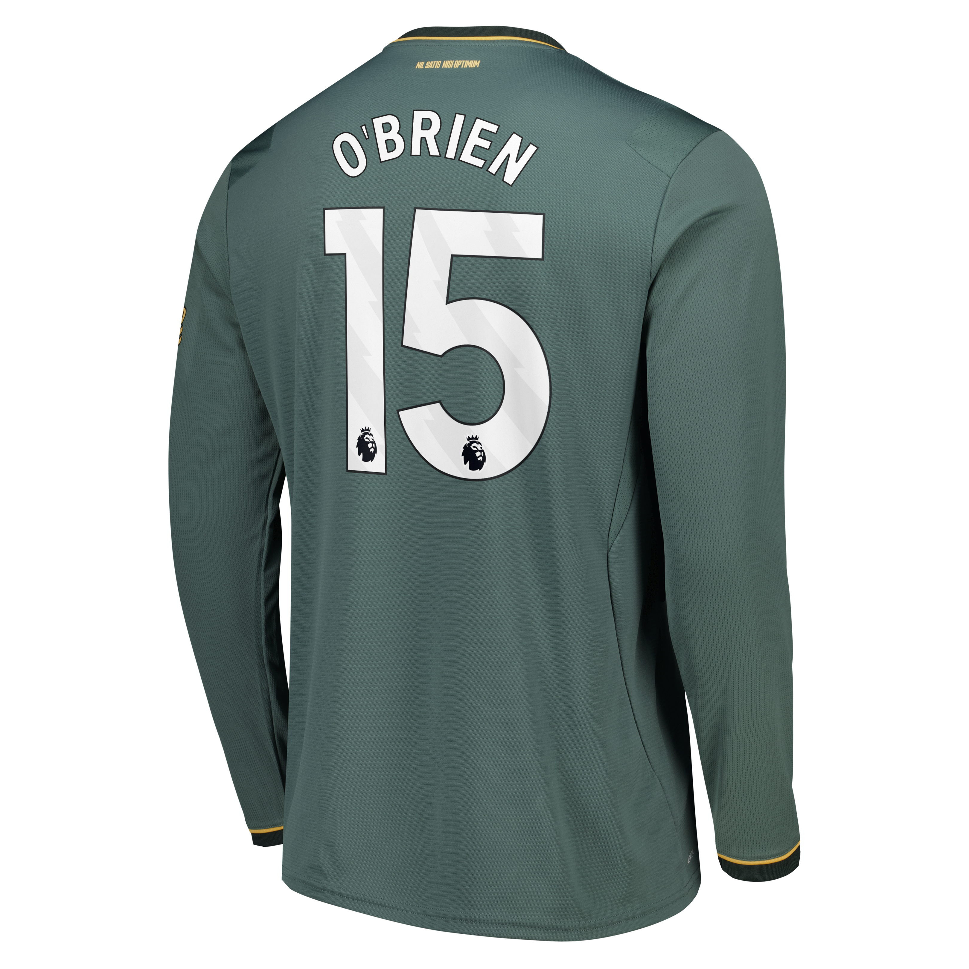 Everton Castore Third Replica Shirt 2026-27 - Long Sleeve with O'Brien 15 printing, , rebel_hi-res