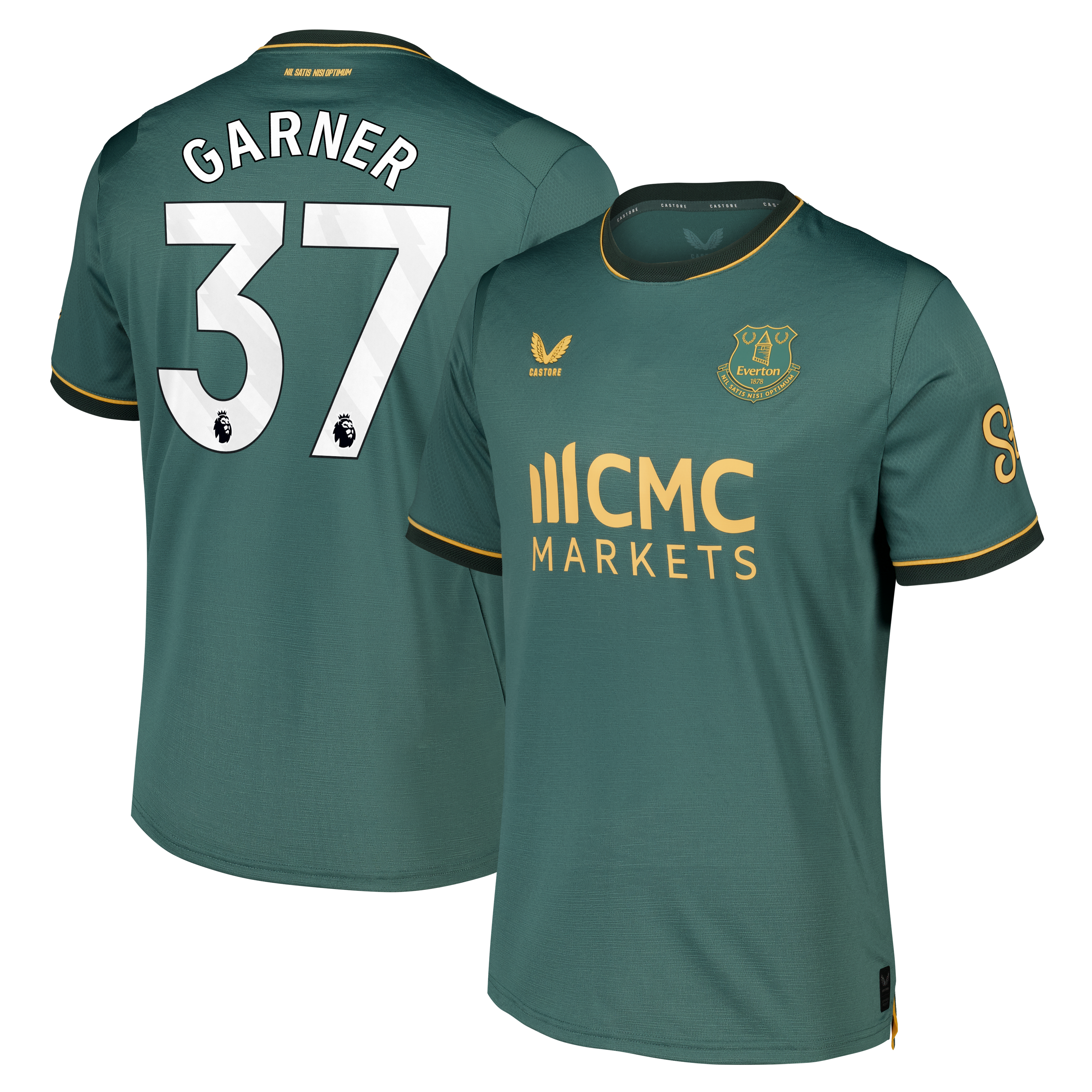 Everton Castore Third Pro Shirt 2026-27 with Garner 37 printing, , rebel_hi-res