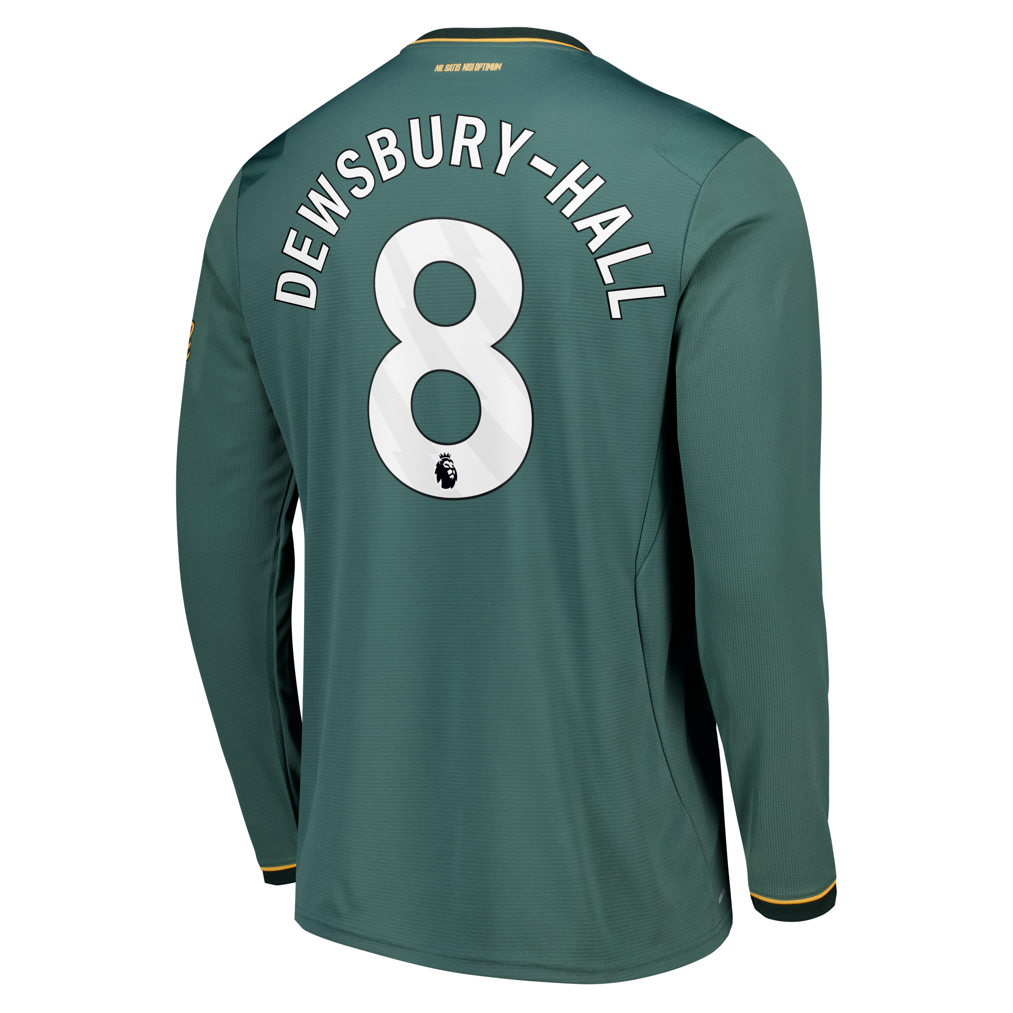 Everton Castore Third Replica Shirt 2026-27 - Long Sleeve with Dewsbury-Hall 22 printing, , rebel_hi-res