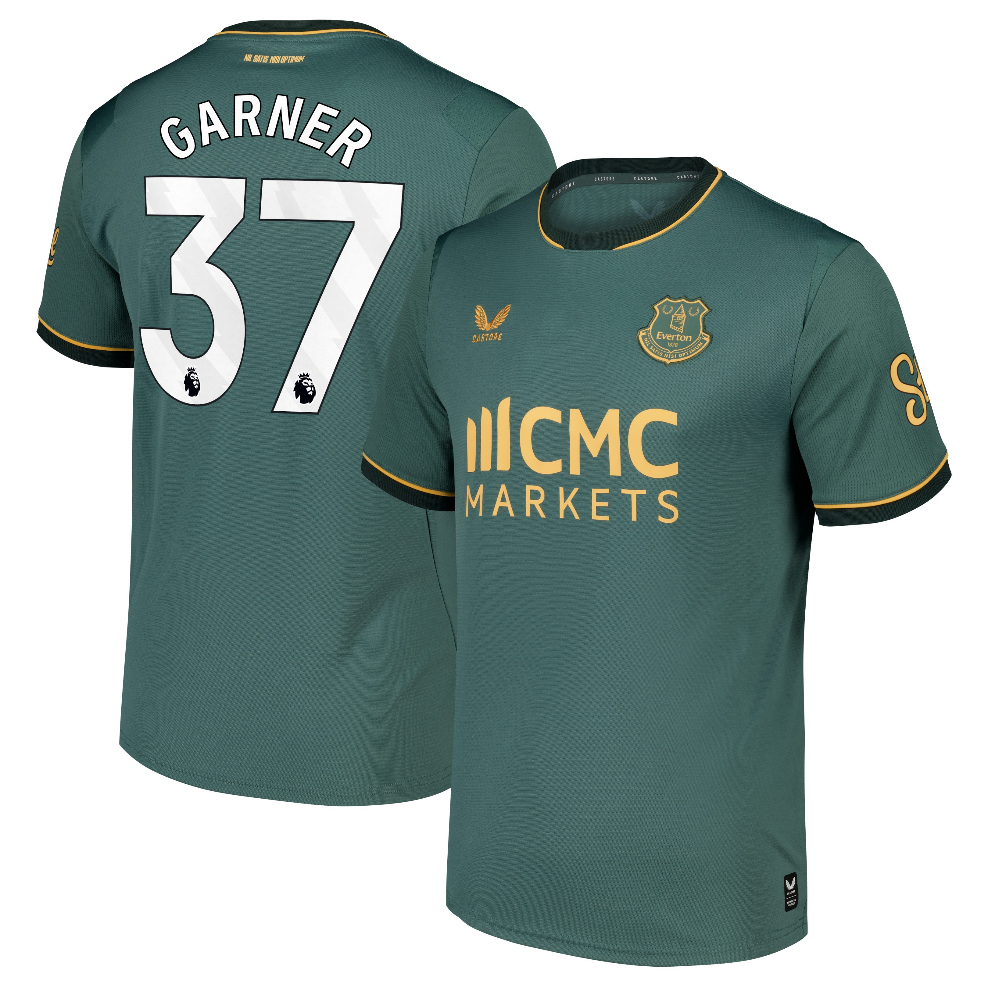 Everton Castore Third Replica Shirt 2026-27 with Garner 37 printing, , rebel_hi-res