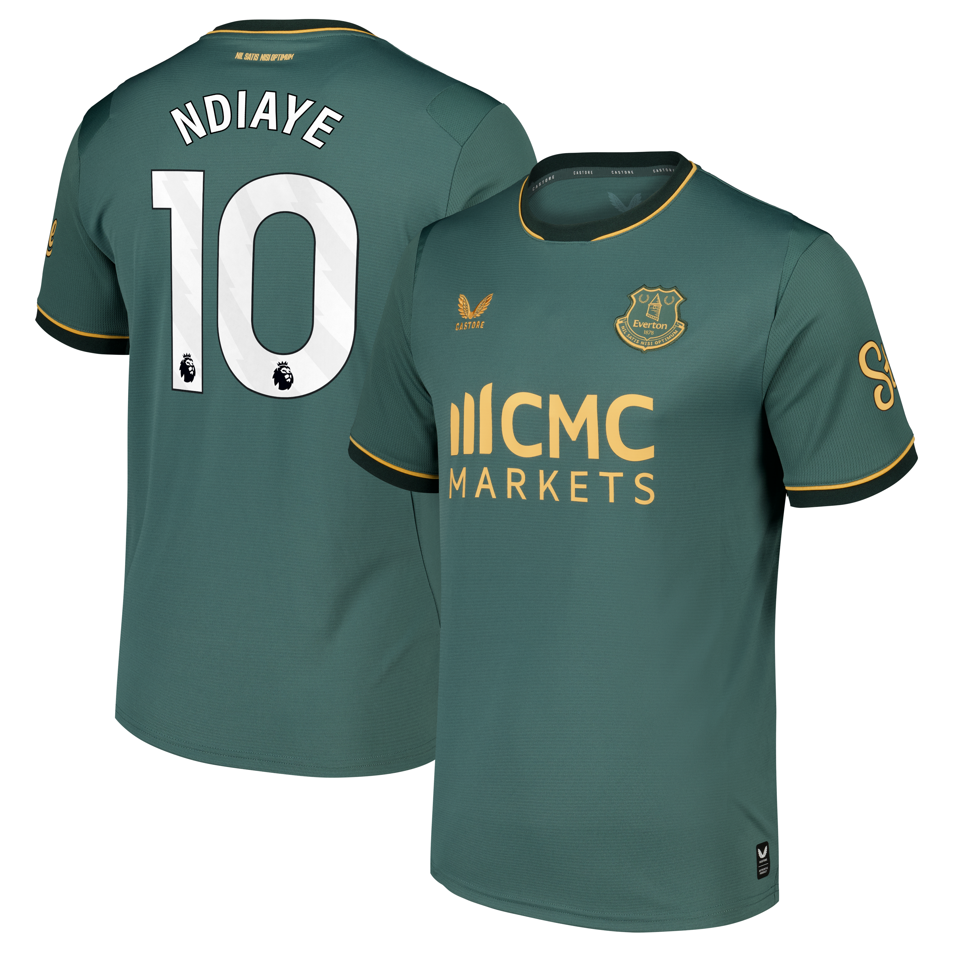 Everton Castore Third Replica Shirt 2026-27 with Ndiaye 10 printing